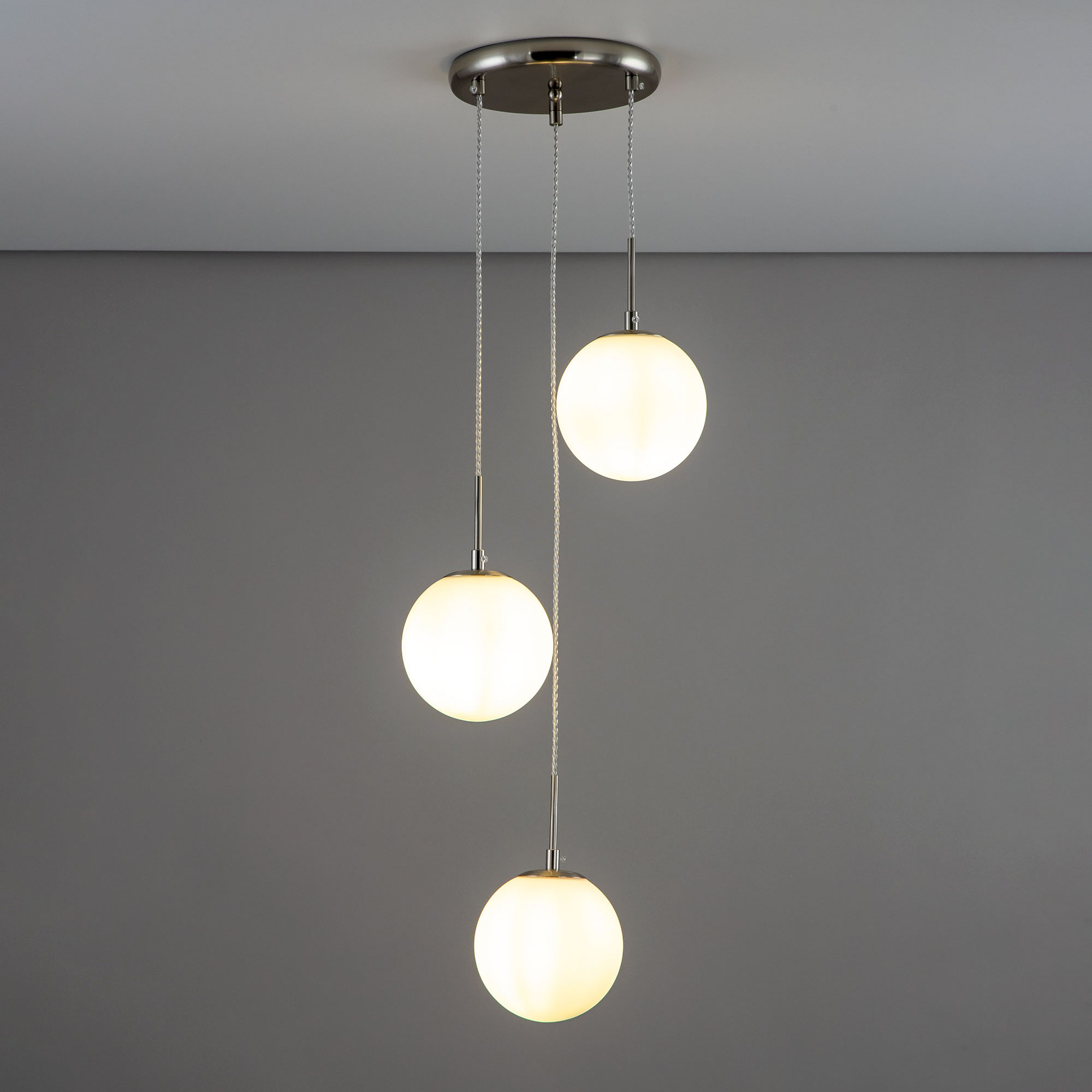 Citilux Томми CL102034 Подвесной светильник Матовый Хром арт. 88753