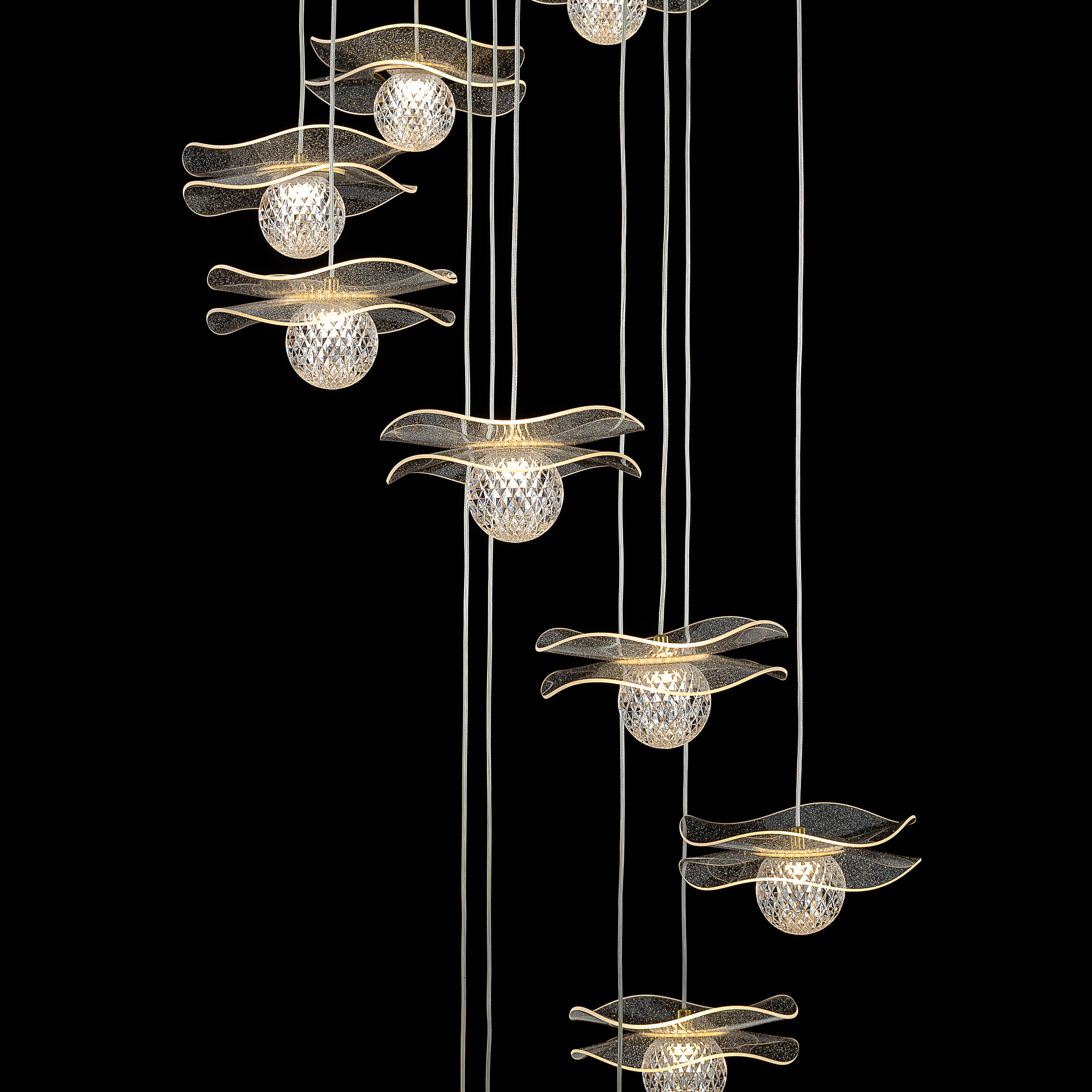 Citilux SIGNATURE CL247057 Люстра светодиодная каскадная арт. 89680