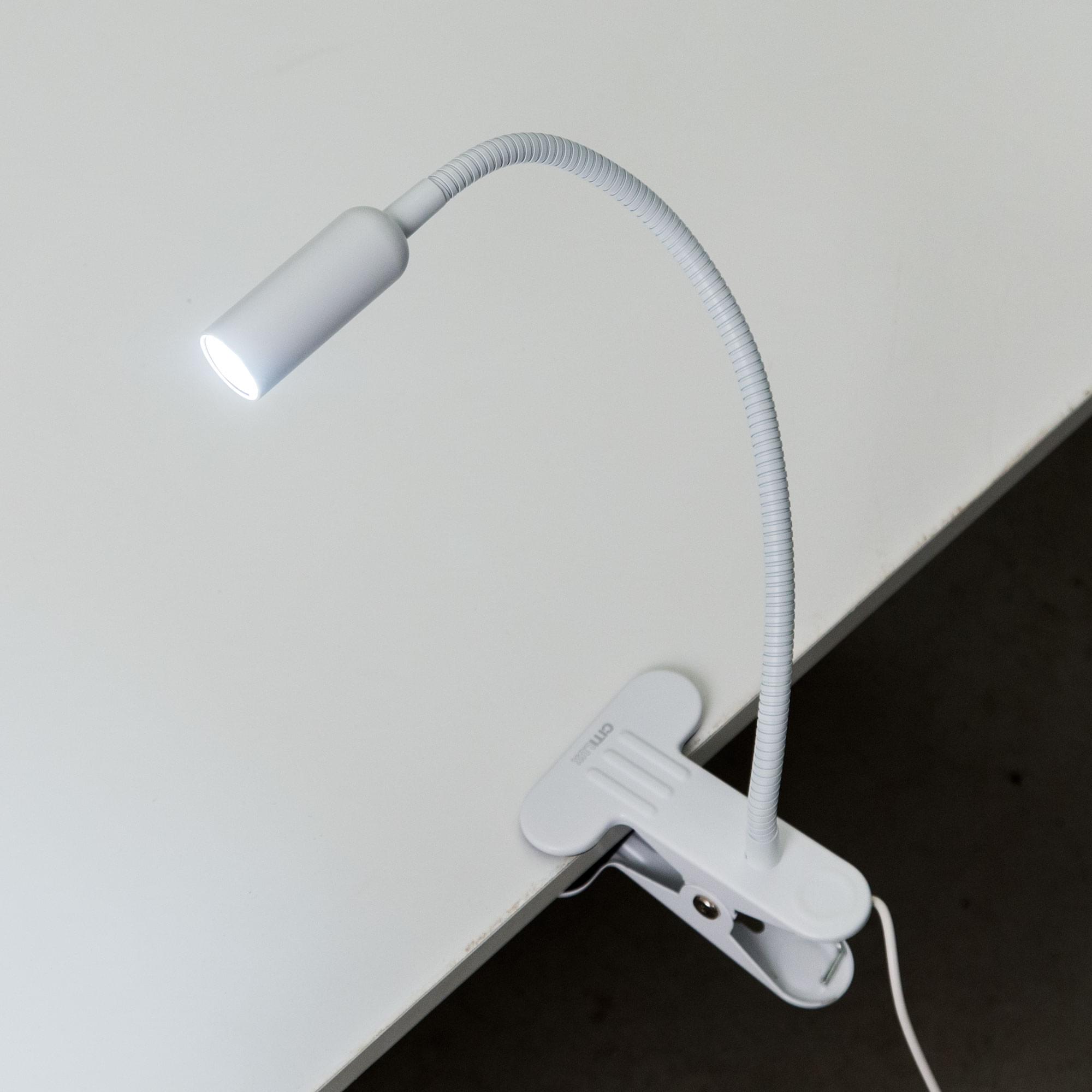 Citilux Ньютон CL803060N LED Лампа на прищепке с диммером Белая арт. 88008