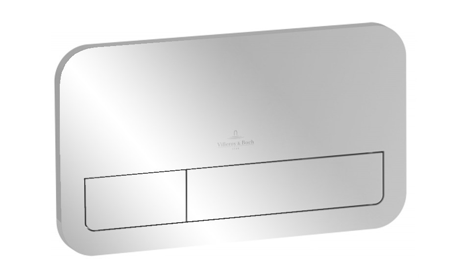 VB VICONNECT Клавиша смыва из высококачественного пластика 253x145x10 мм, хромированный арт. 33046