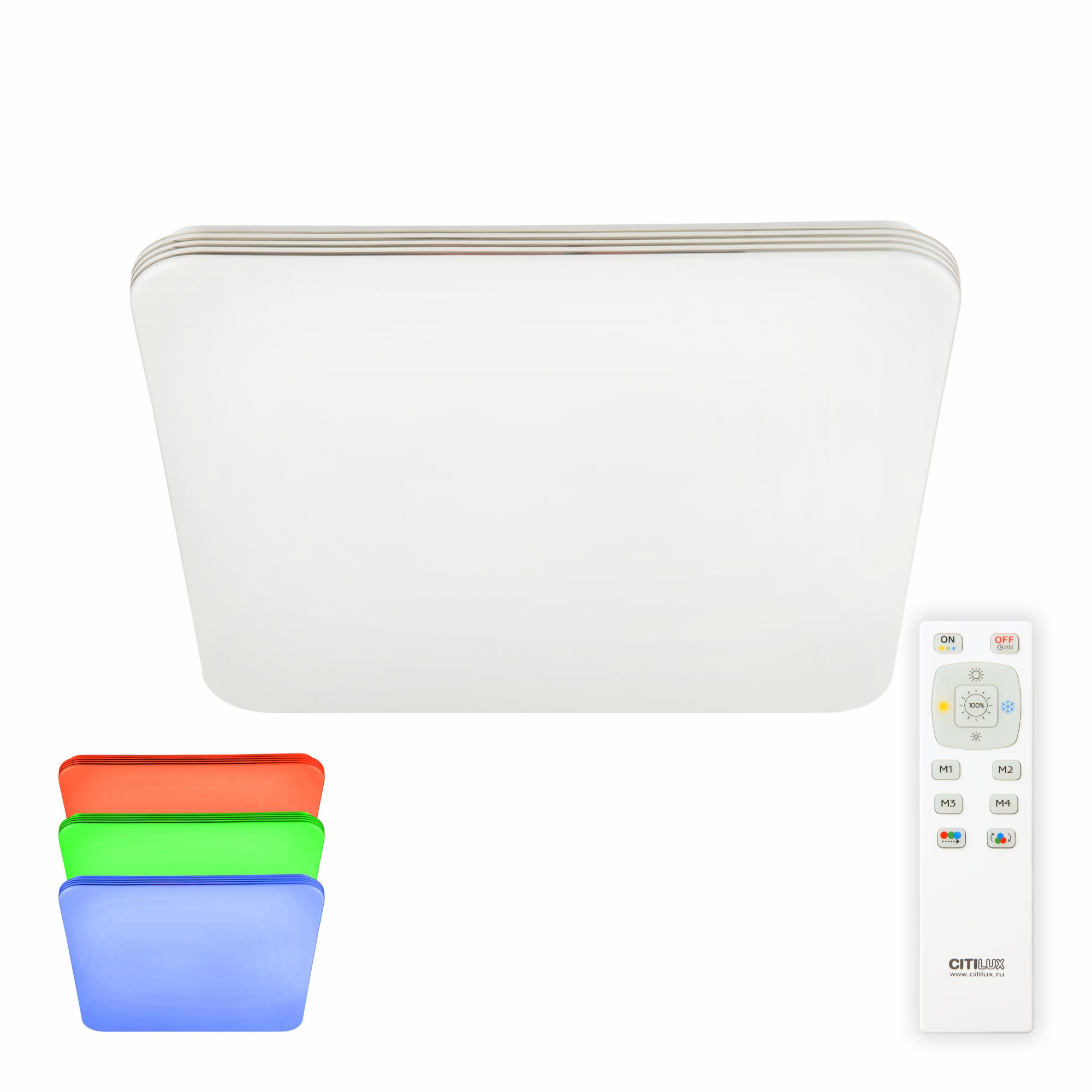Citilux Симпла CL714K480G LED RGB Люстра с пультом арт. 126374