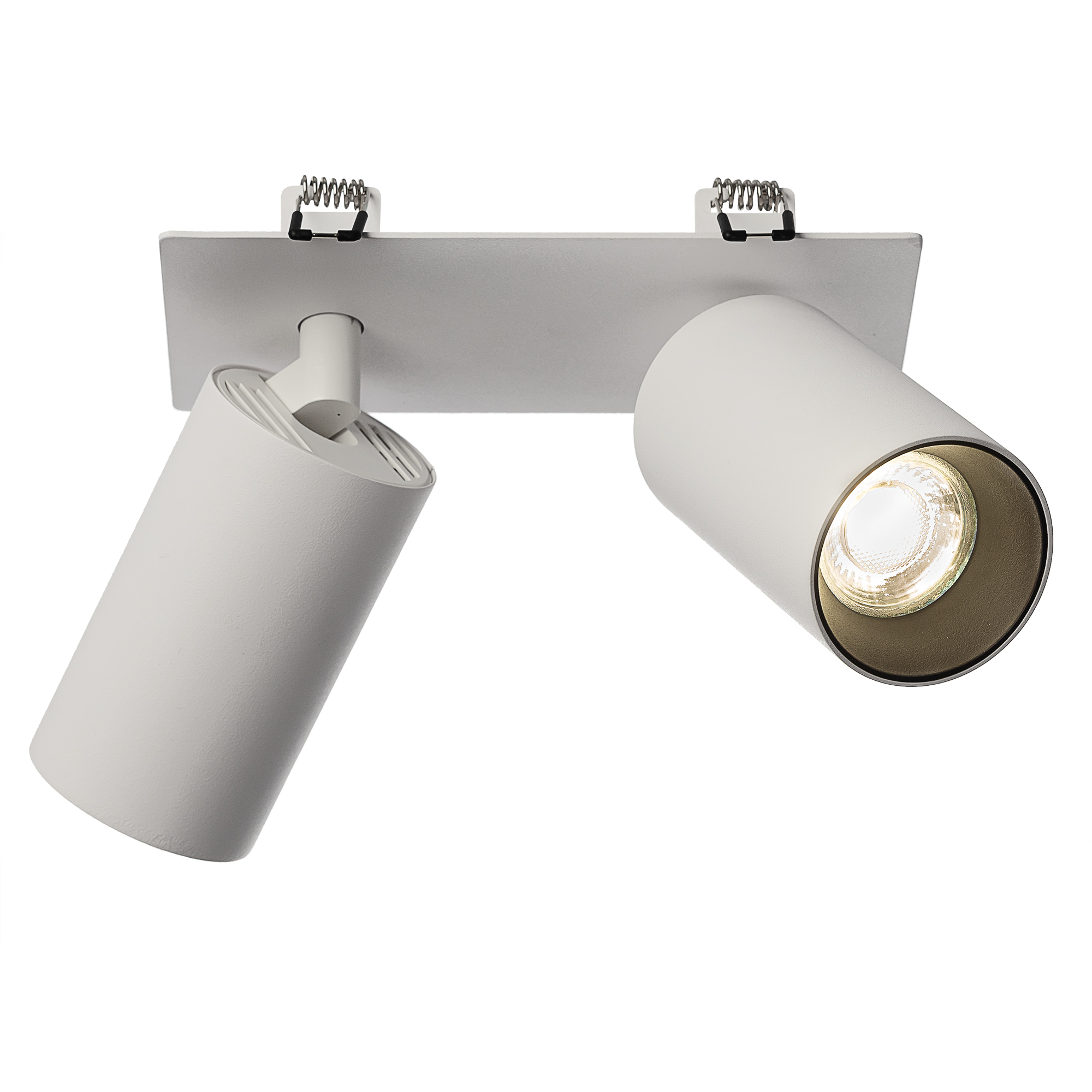Citilux AXEL CL512D20 Спот поворотный встраиваемый двойной Белый арт. 89820