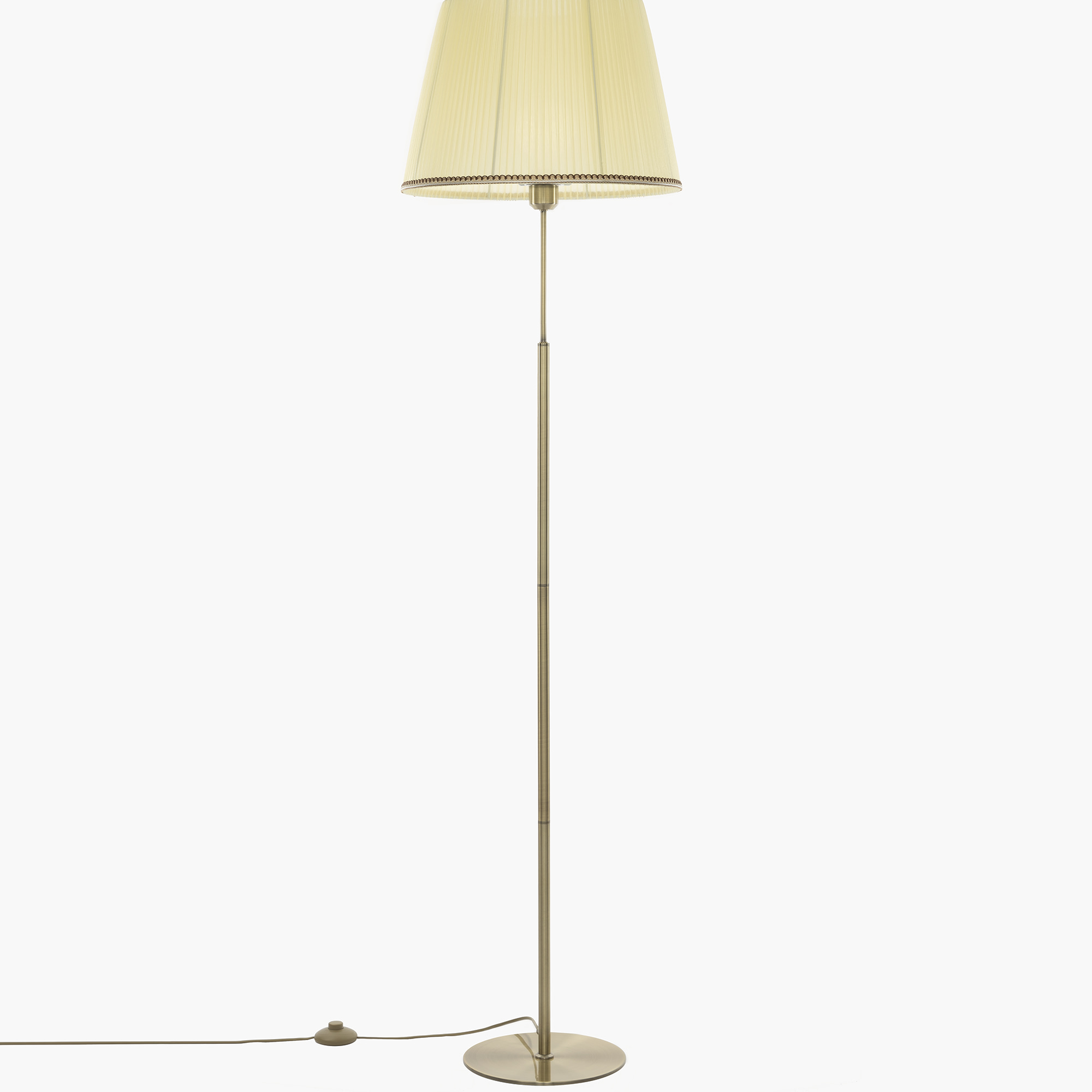 Citilux Линц CL402983 Торшер бронза с кремовым абажуром арт. 89021