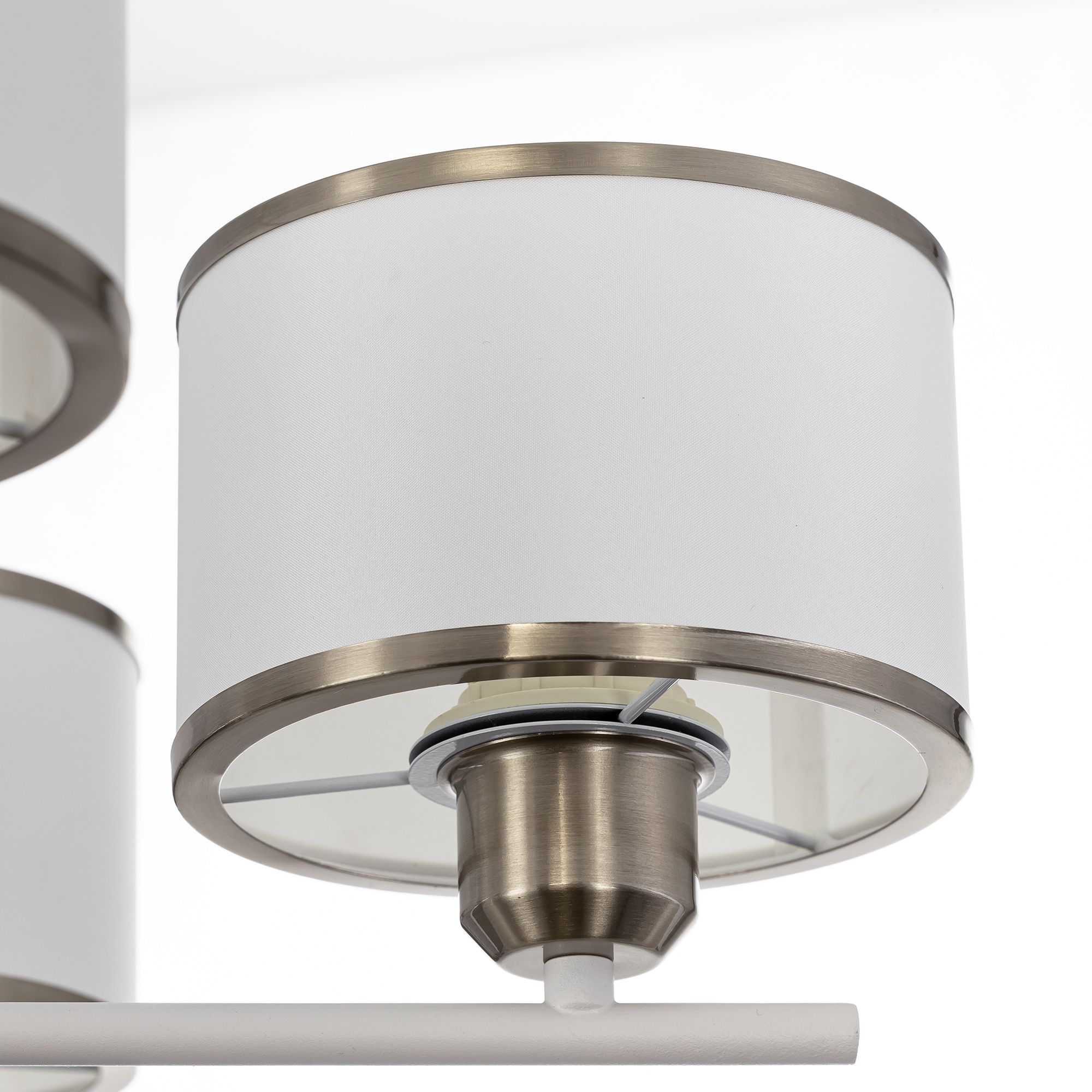 Citilux ALTON CL421252 Люстра на штанге с абажурами Белая арт. 89529