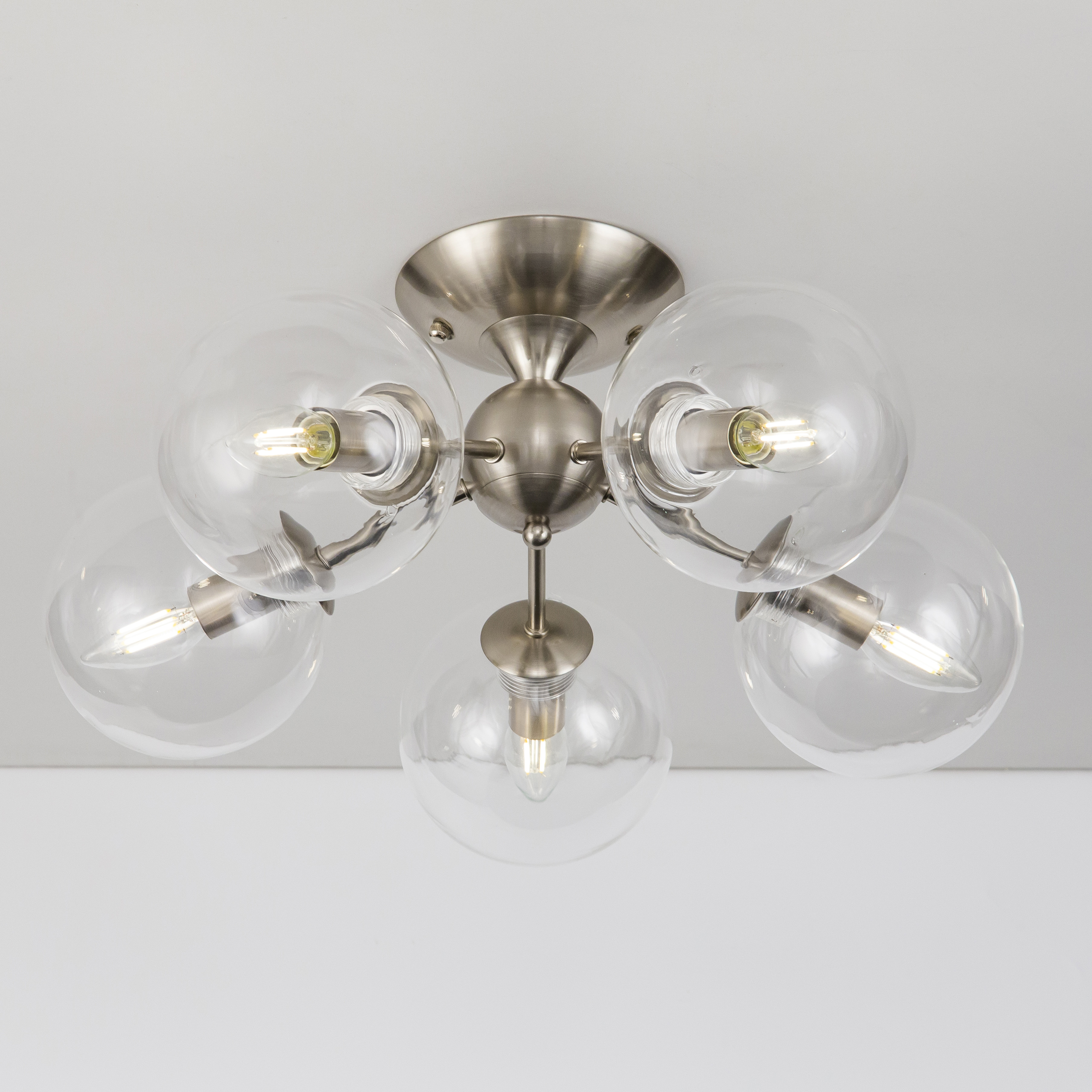 Citilux Томми CL102151 Люстра потолочная Матовый Хром арт. 88516
