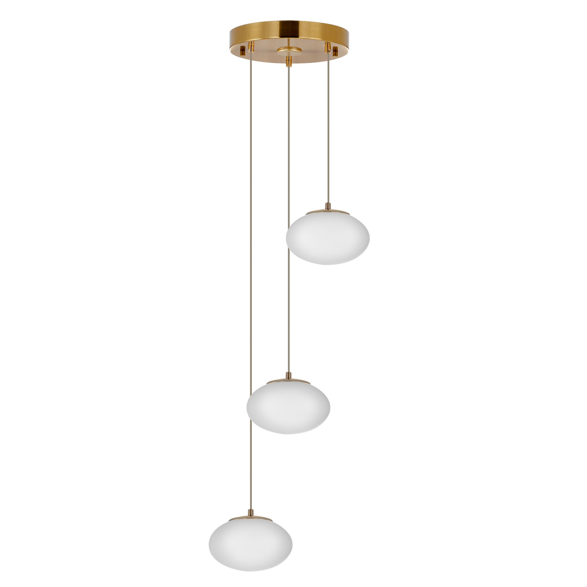 Citilux ATMAN SMART CL226A033 LED RGB Умная каскадная люстра Бронза арт. 89426