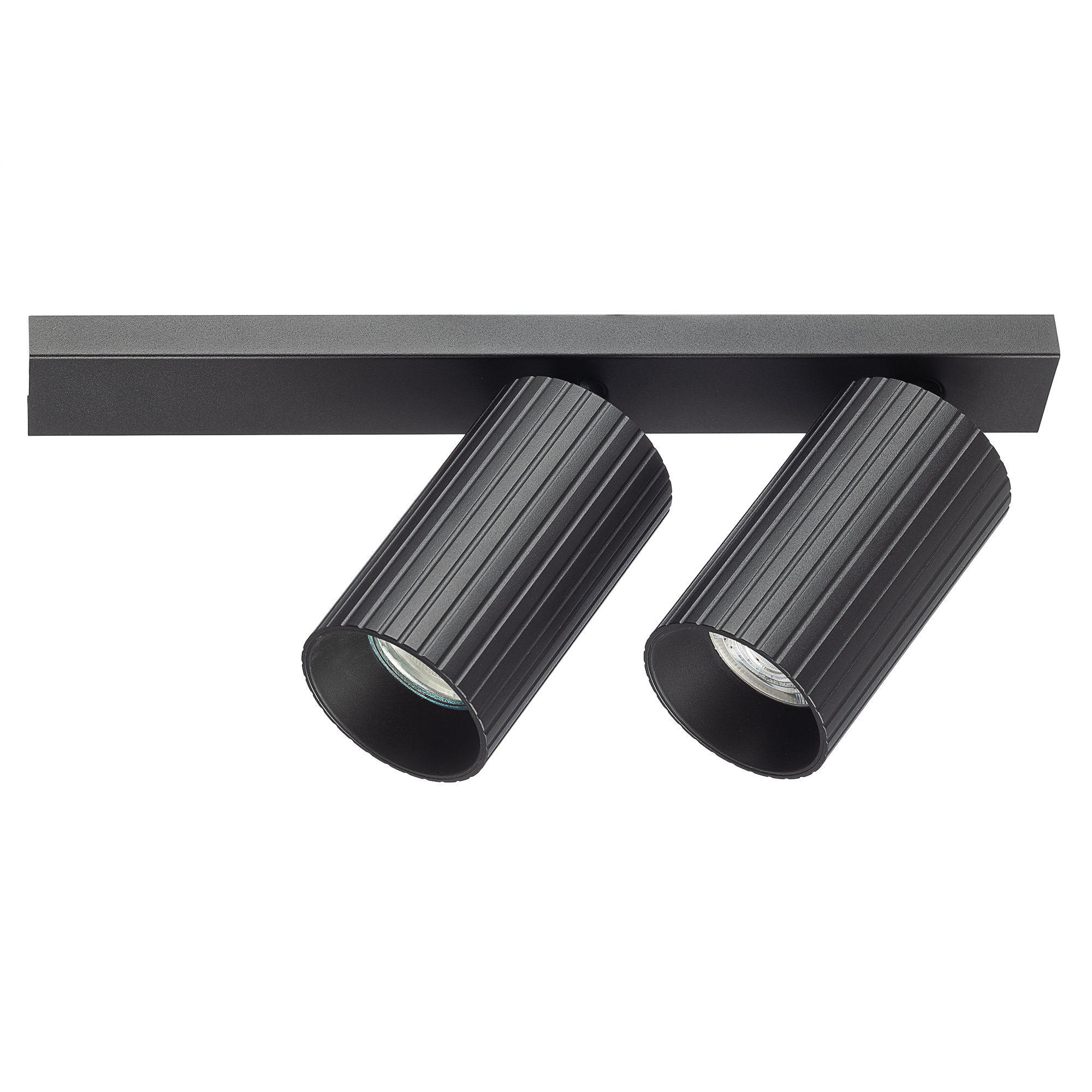 Citilux AXEL CL512521R Спот поворотный двойной Чёрный Рифлёный арт. 129438