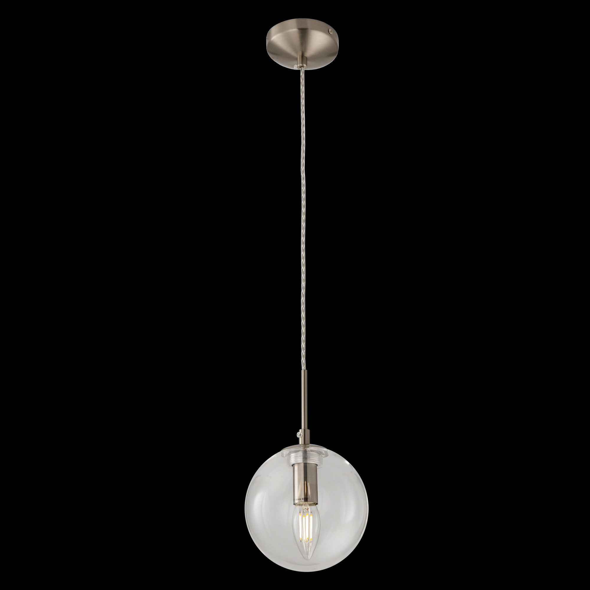 Citilux Томми CL102011 Подвесной светильник Матовый Хром арт. 88553