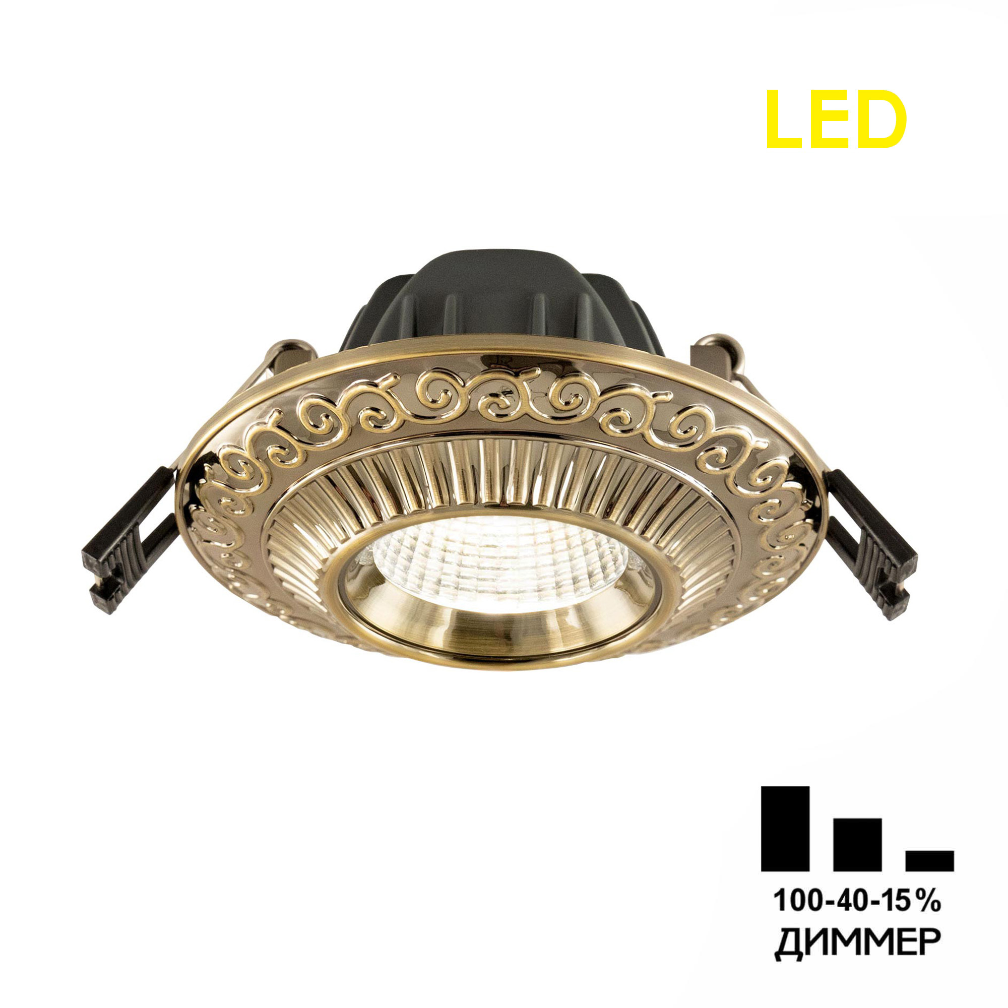 Citilux Боска CLD041NW3 LED Встраиваемый светильник с диммером арт. 88733