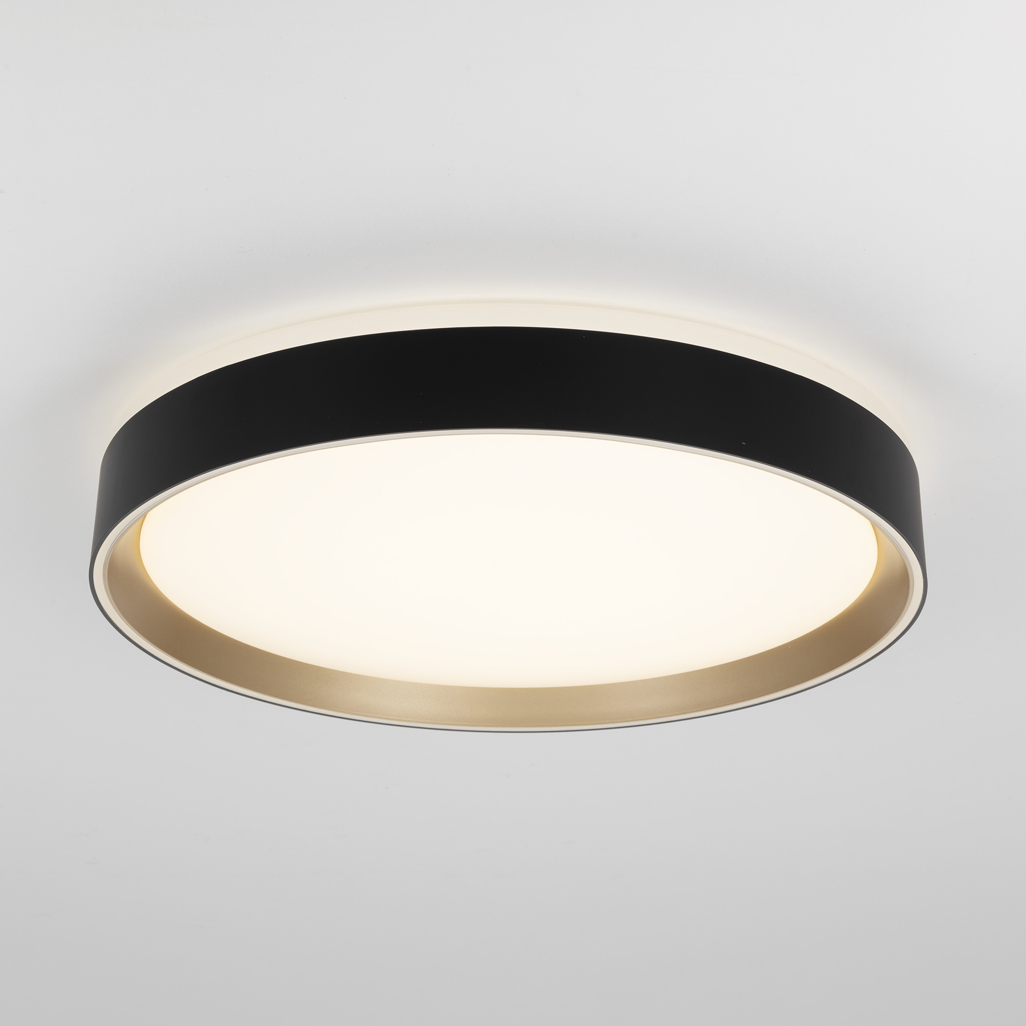 Citilux BOSS CL751351G LED RGB Светильник с пультом Чёрный с Золотом арт. 89177