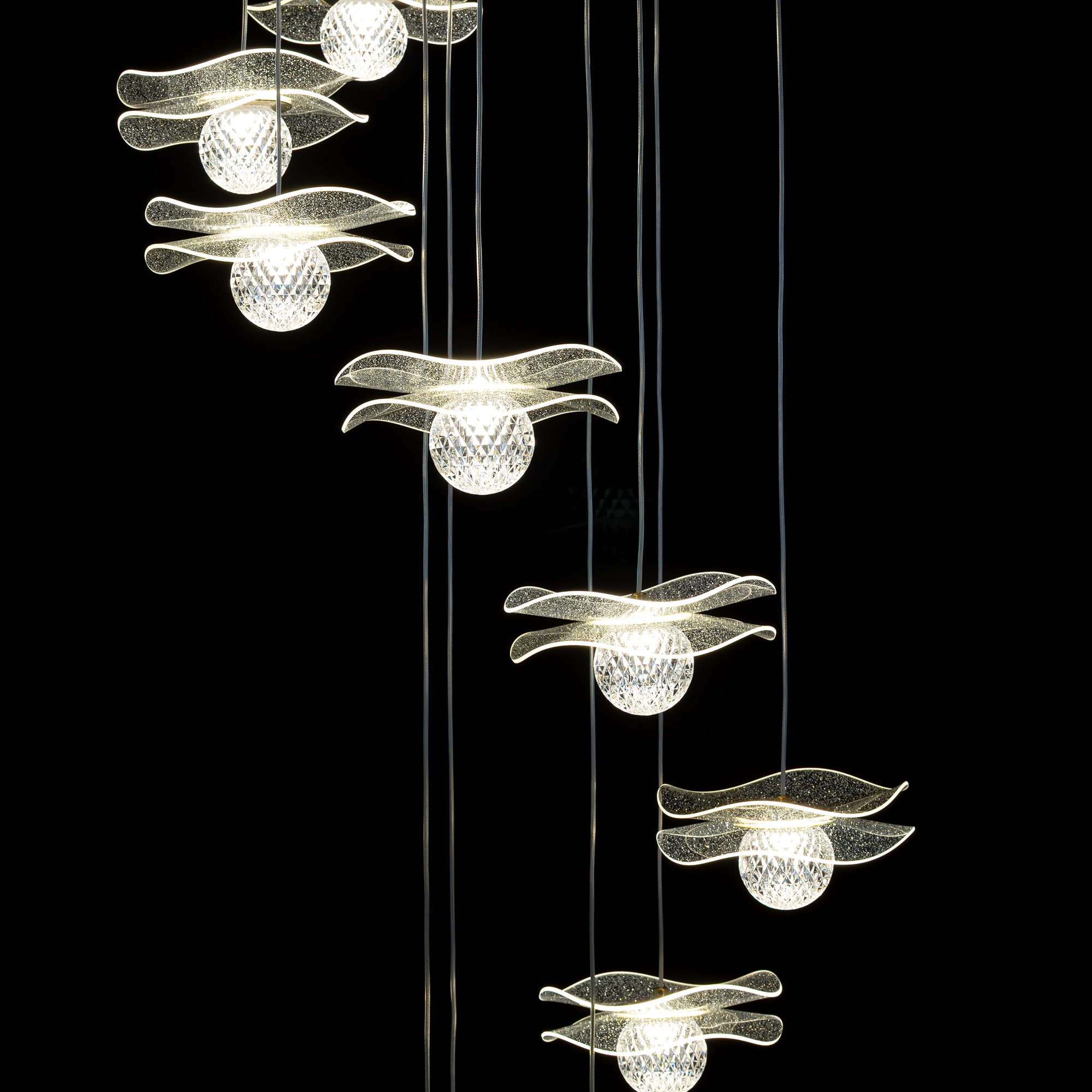 Citilux SIGNATURE CL247057 Люстра светодиодная каскадная арт. 89680