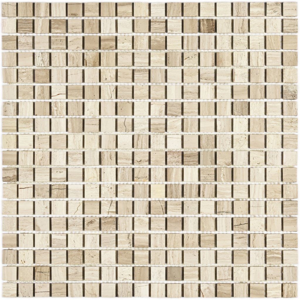 Плитка декоративная каменная Dunes-15 slim (POL)/Дюны-15 тонкий (полировка) 4*15*15 305*305
