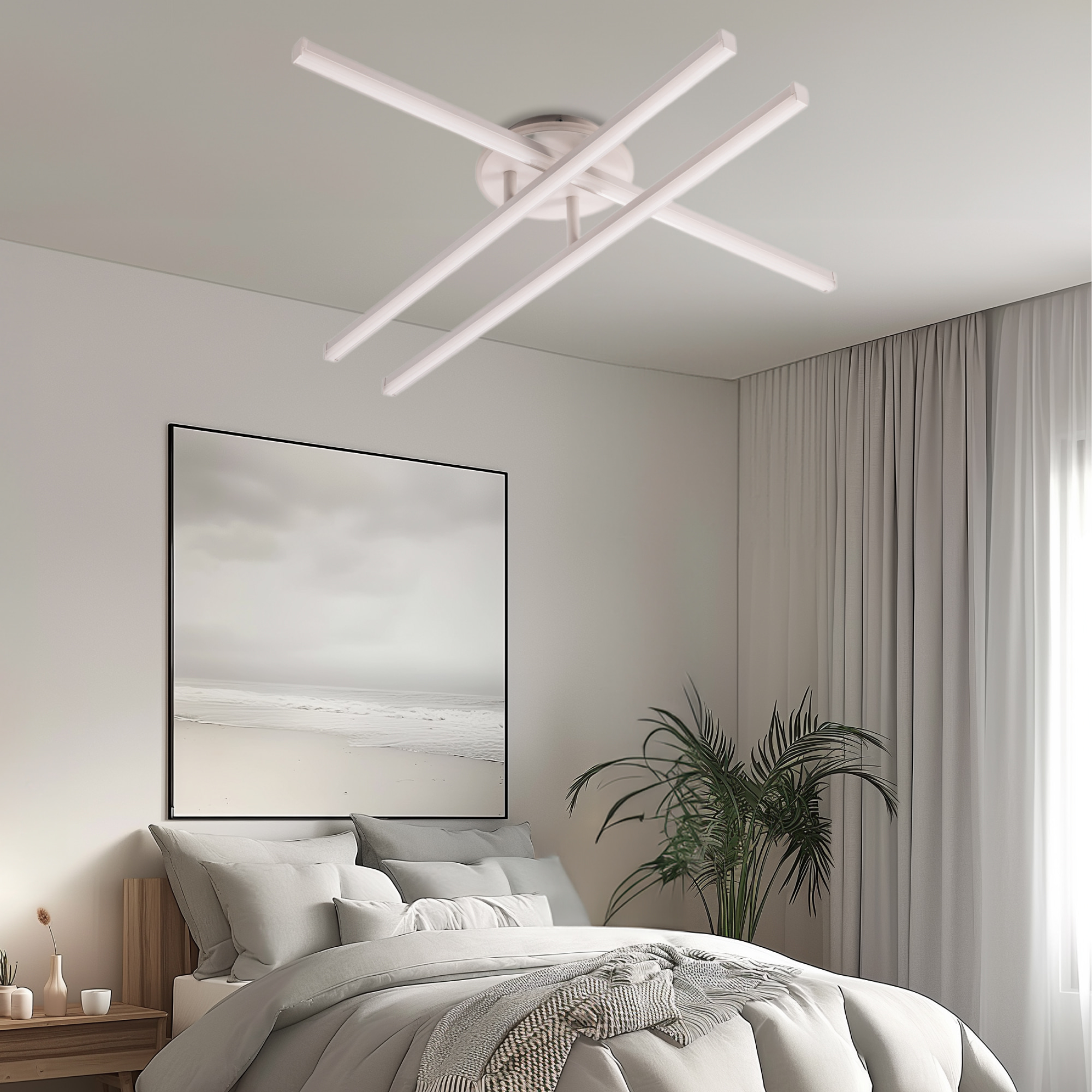 Citilux Trent CL203631 LED Люстра потолочная с пультом Чёрная арт. 89260