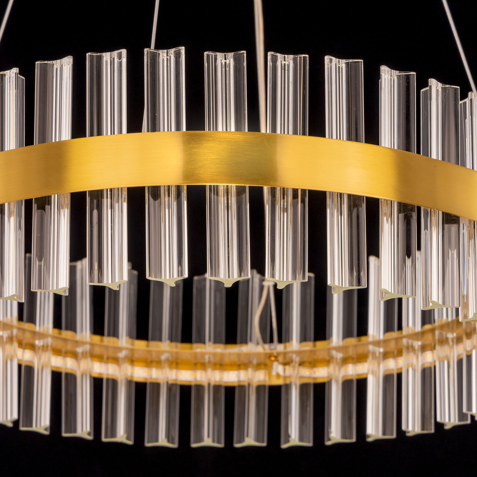 Citilux Рианна CL337053 LED Люстра хрустальная с пультом Бронза арт. 88881