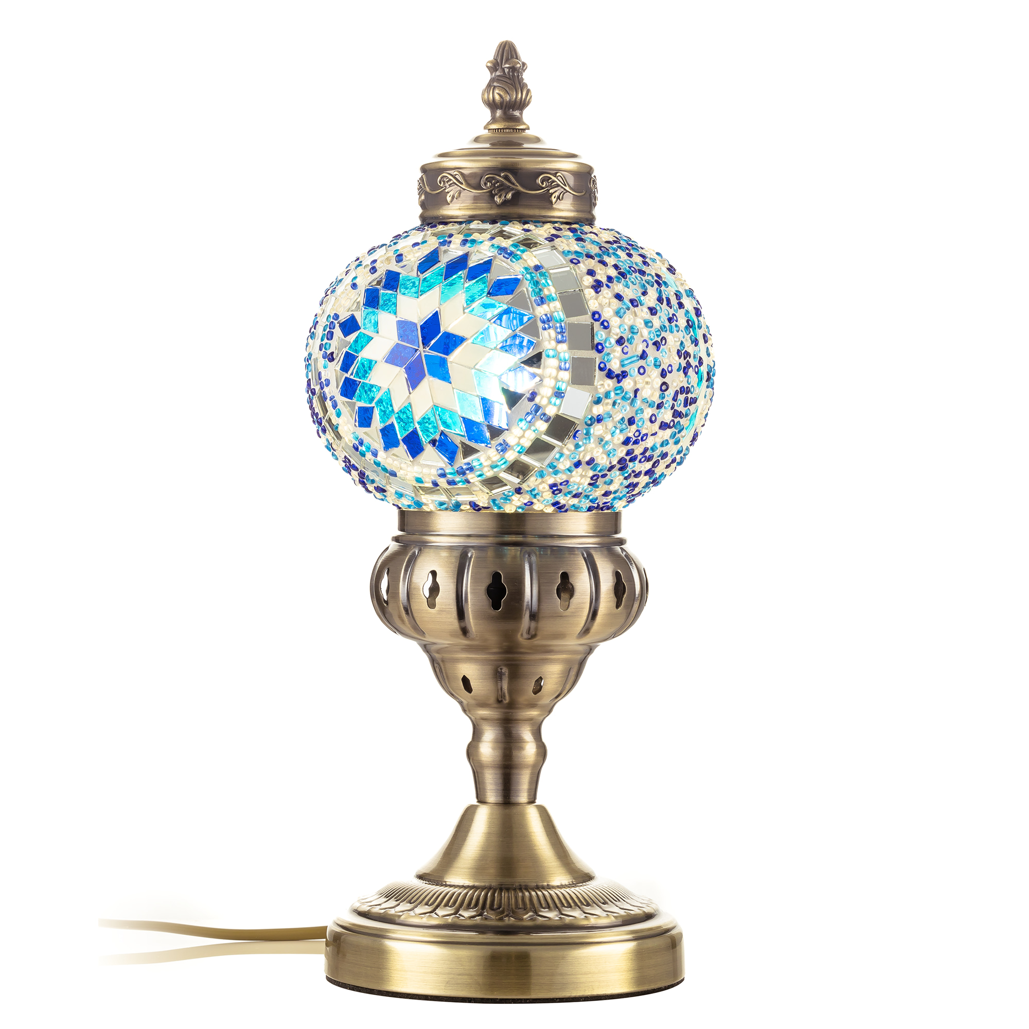 Citilux Каир CL419816 Настольная лампа Мозаика Синяя арт. 89488