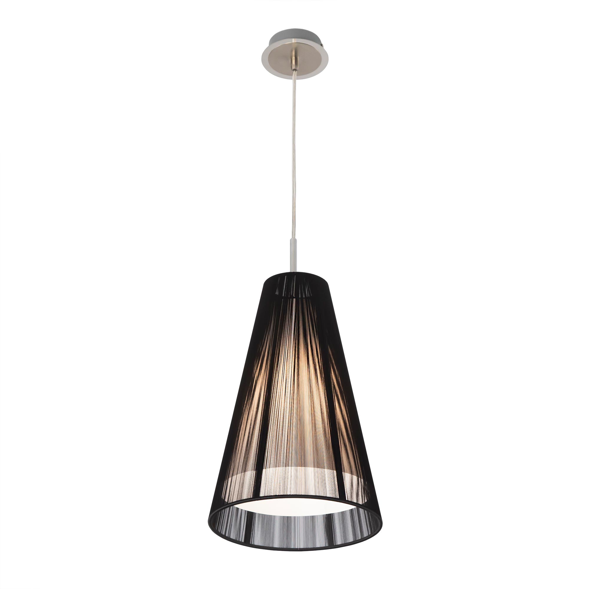 Citilux LOUIS CL936008 Подвесной светильник с абажуром Чёрный арт. 88197