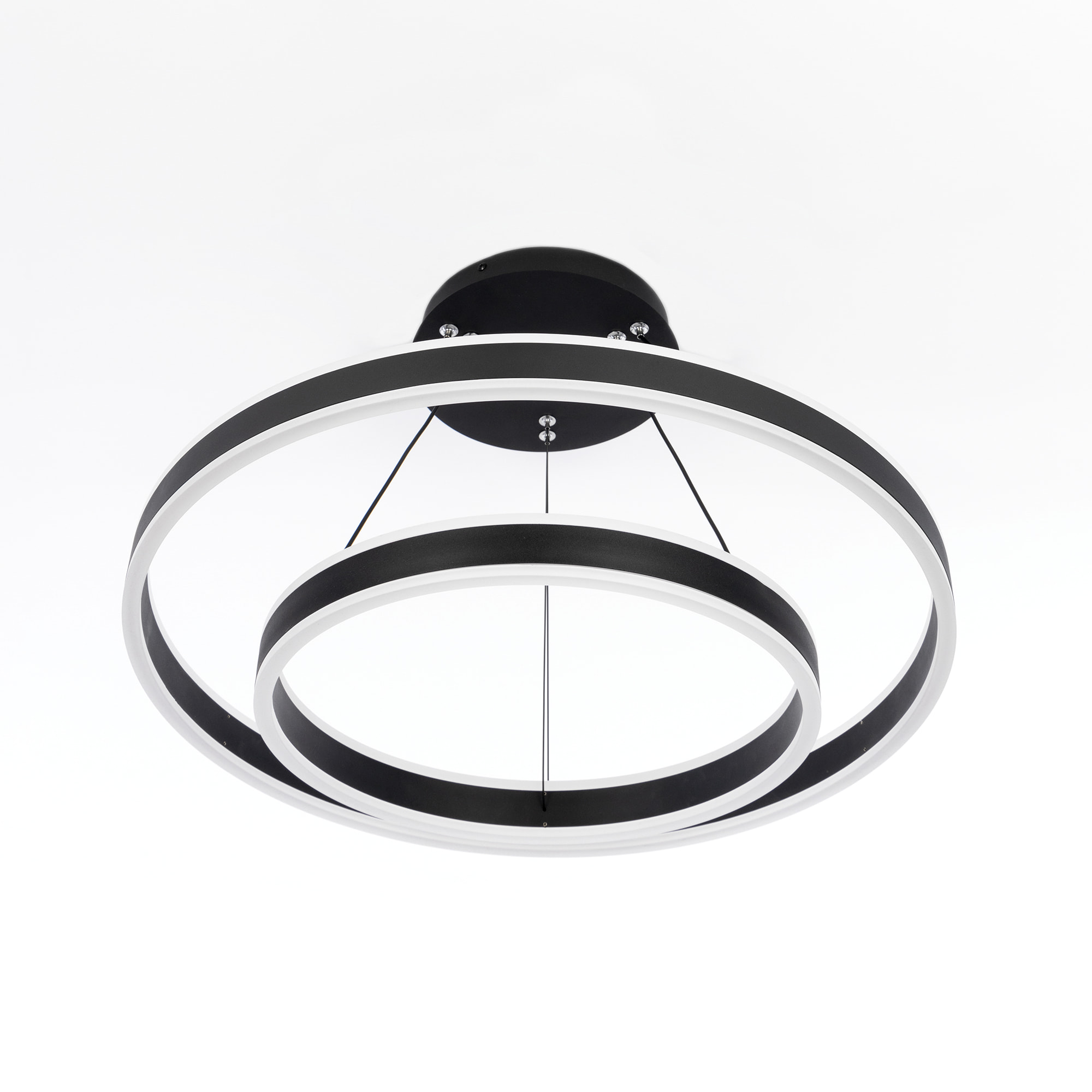 Citilux Дуэт CL719641 LED Люстра подвесная с пультом Чёрная арт. 88900