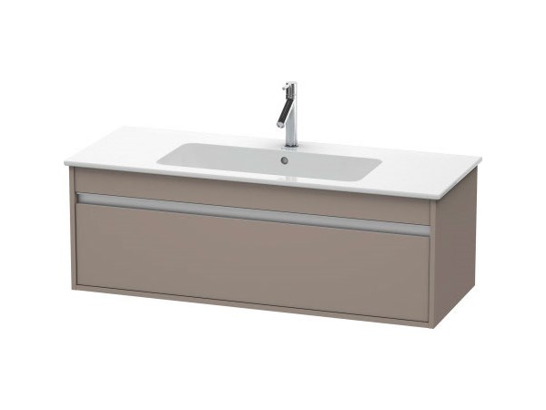 DURAVIT KETHO Тумбочка подвесная 1 ящик, для ME by Starck # 233612, 1200x475 мм, базальт матовый арт. 33438