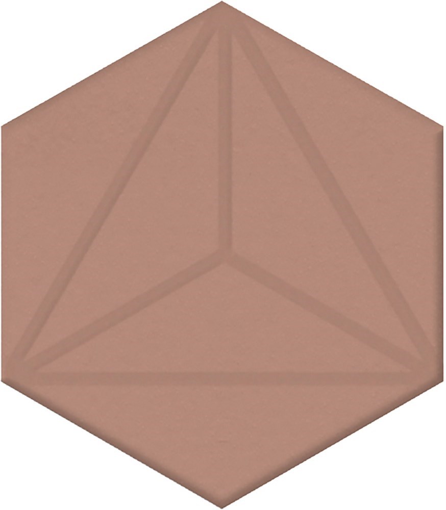 OS/D241/63010 Декор Агуста розовый матовый 6x5,2x0,69