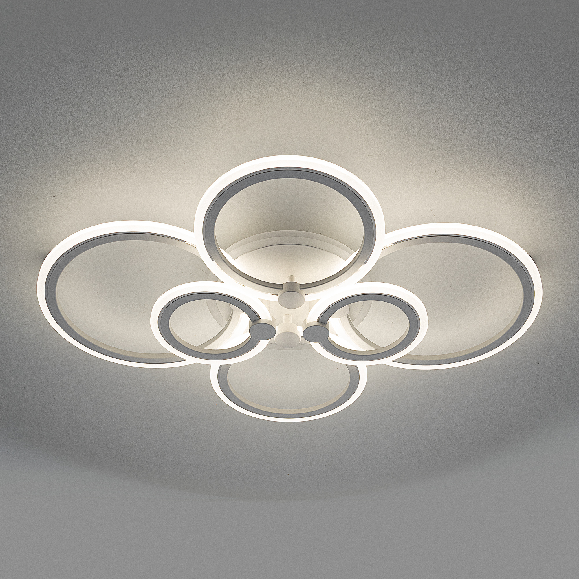 Citilux Сента CL237B160E RGB Люстра с пультом Белая арт. 88764