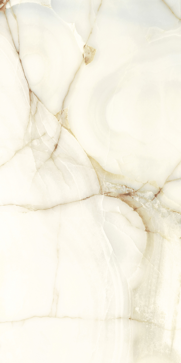 Керамогранит BIJOUX ONYX BLANCHE GLO 6MM R	120x240 арт. 84703