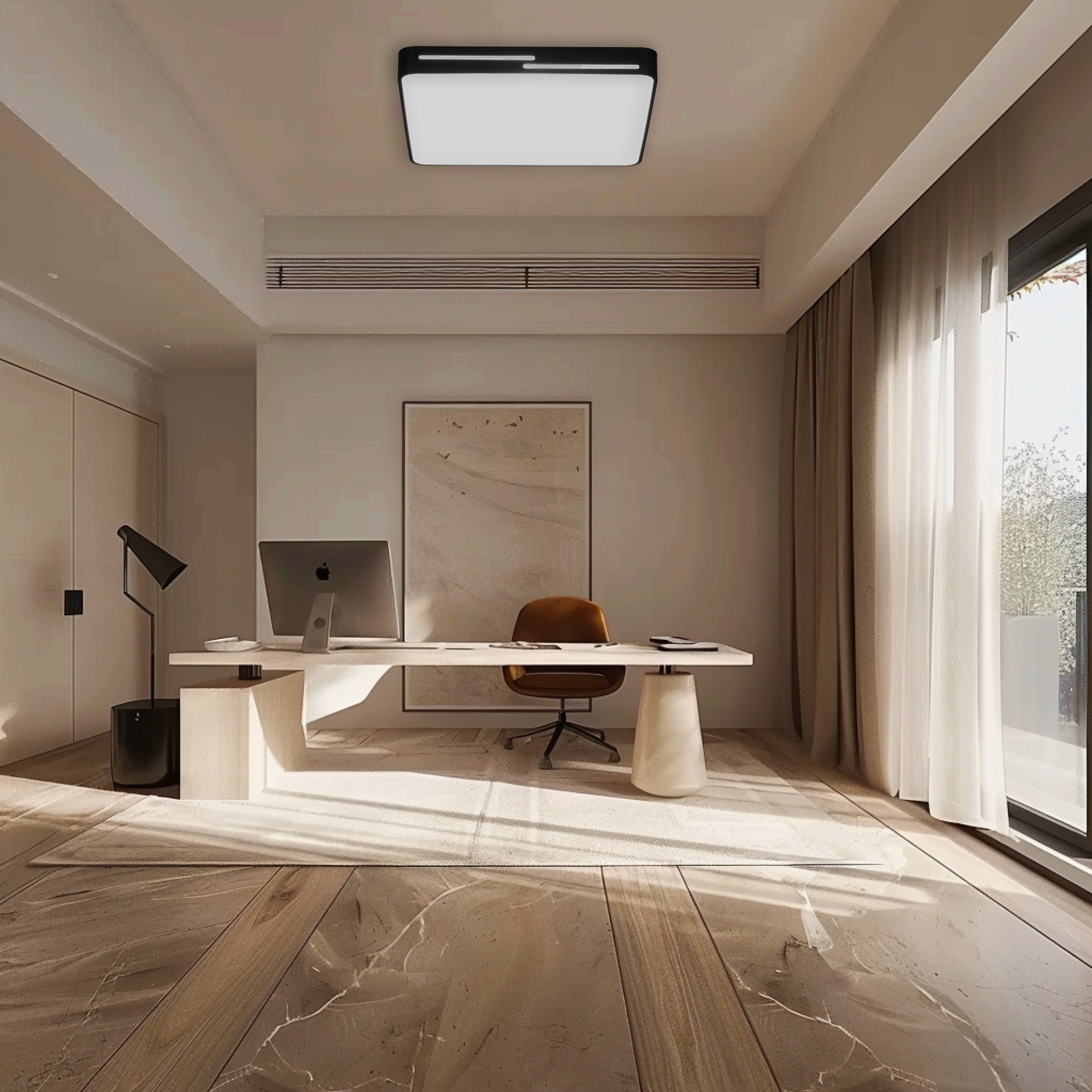 Citilux Купер Лайн CL724K95GL1 LED RGB Светильник с пультом Чёрный арт. 89181