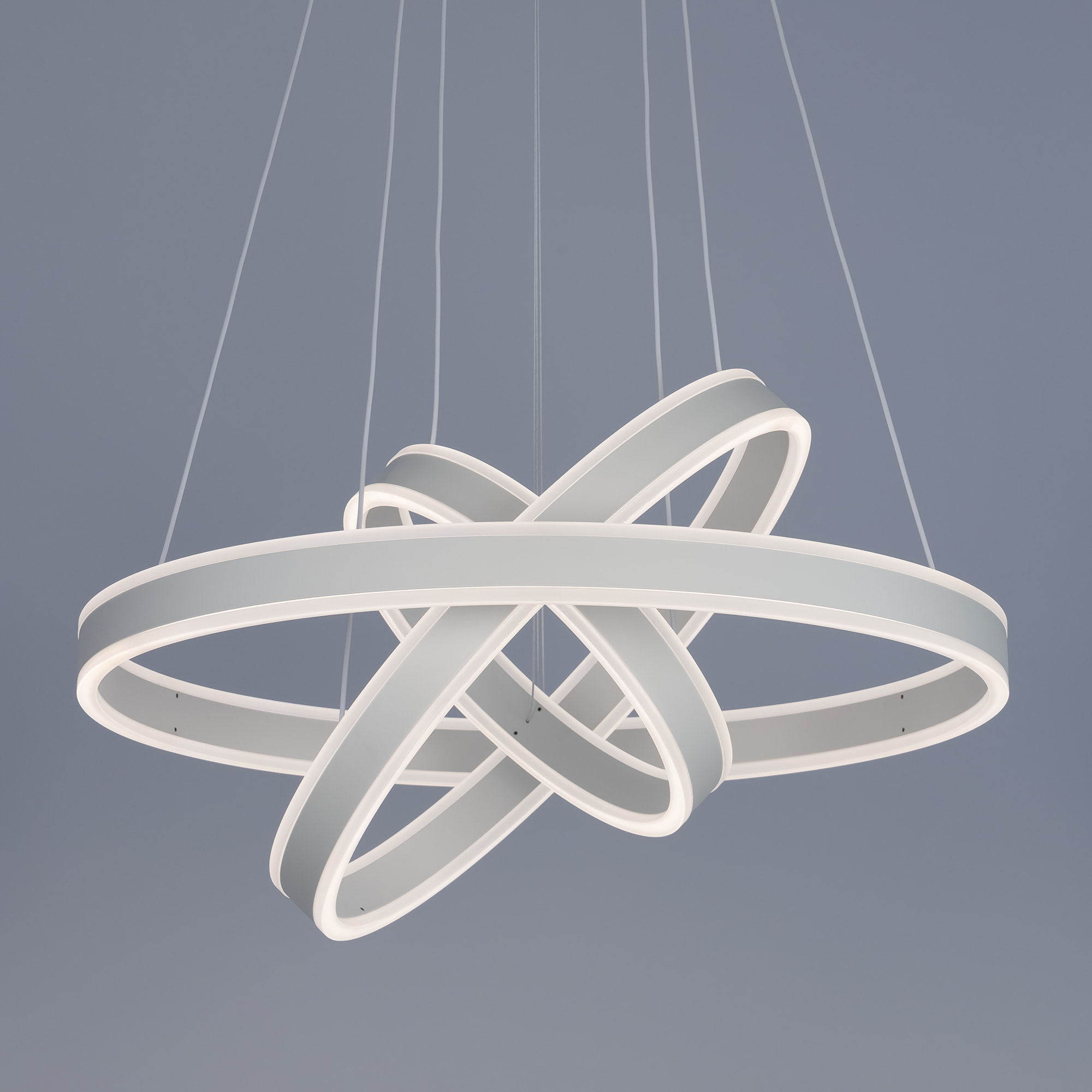 Citilux Дуэт CL719650 LED Люстра подвесная с пультом Белая арт. 89003