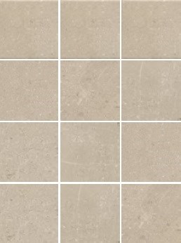 1317H Матрикс светлый беж, полотно 29,8х39,8 из 12 частей 9,8х9,8 9,8x9,8x7