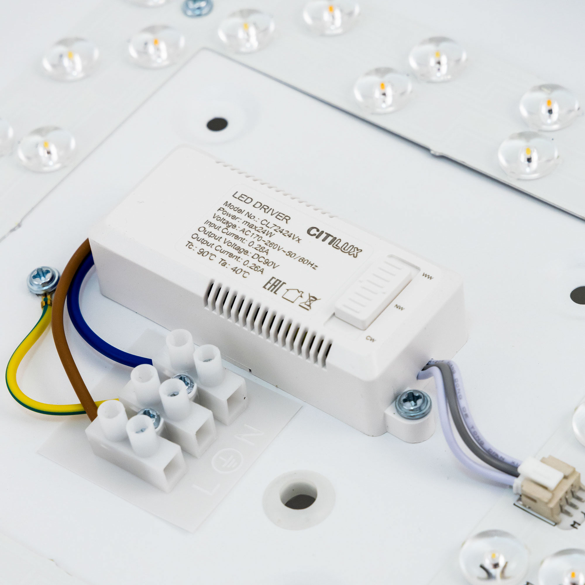 Citilux Купер CL724K24V0 LED Светильник потолочный Белый арт. 88843