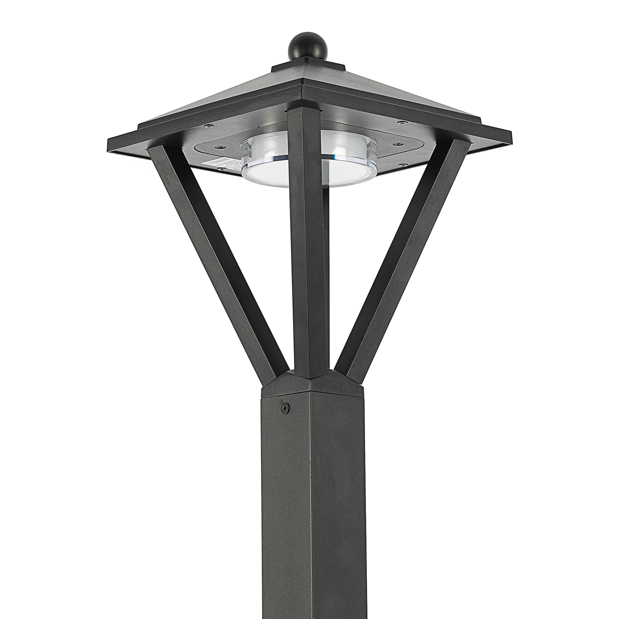 Citilux GENOX CLU12B LED Уличный парковый светильник Чёрный арт. 89764