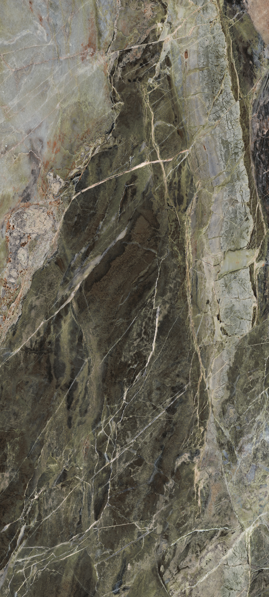 Керамогранит HERITAGE EMERALD GLOSSY 6MM 120X280 R арт. 85518