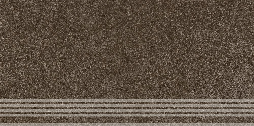 KM6060G0911RGRF Ступень Руссильон коричневый тёмный матовый обрезной 30x60x0,9 арт. 121930