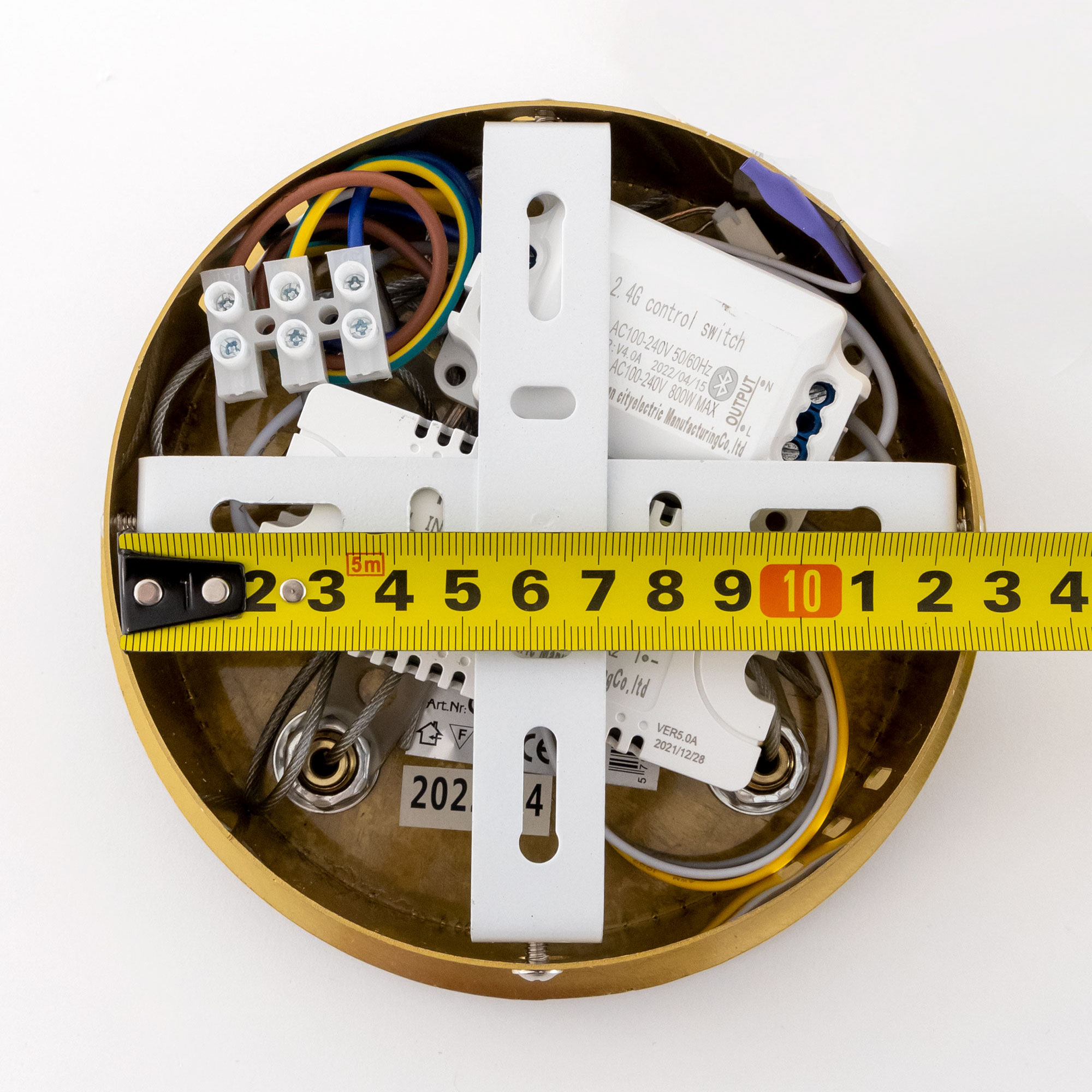 Citilux Рианна CL337053 LED Люстра хрустальная с пультом Бронза арт. 88881
