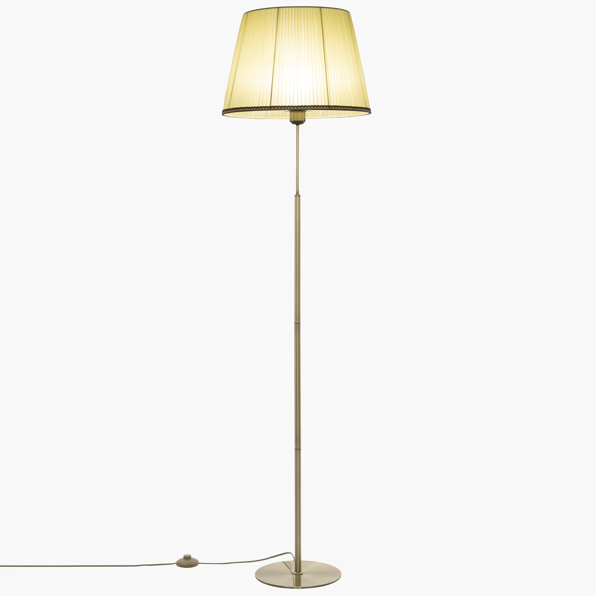 Citilux Линц CL402983 Торшер бронза с кремовым абажуром арт. 89021