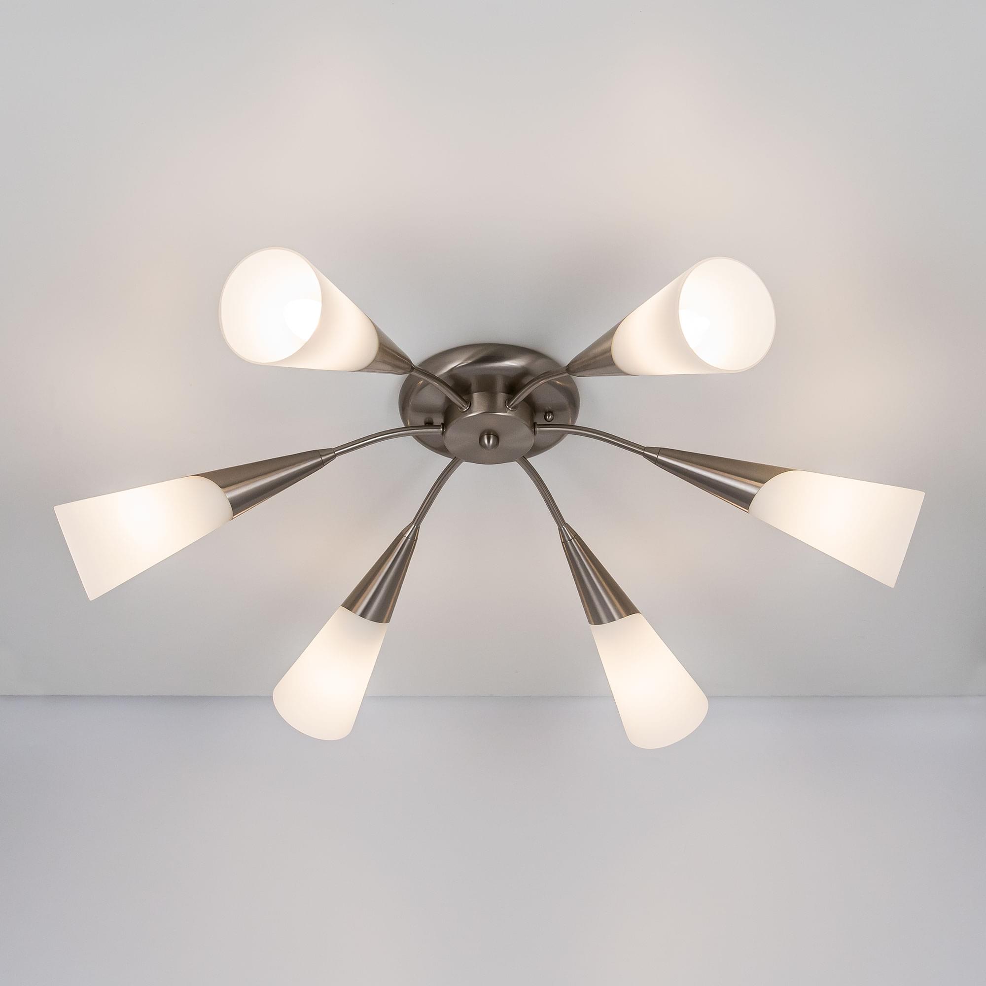 Citilux Фокус CL103161 Люстра потолочная Матовый Хром арт. 88346