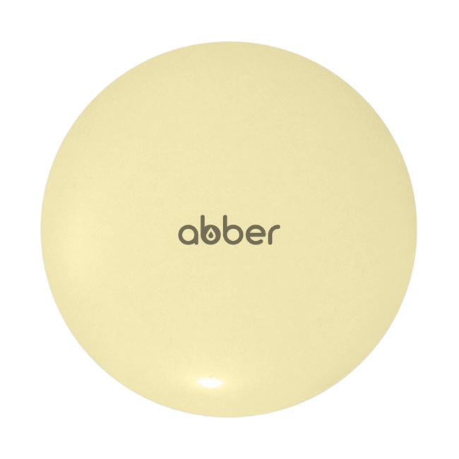 Накладка на слив для раковины ABBER AC0014MY желтая матовая, керамика арт. 60559