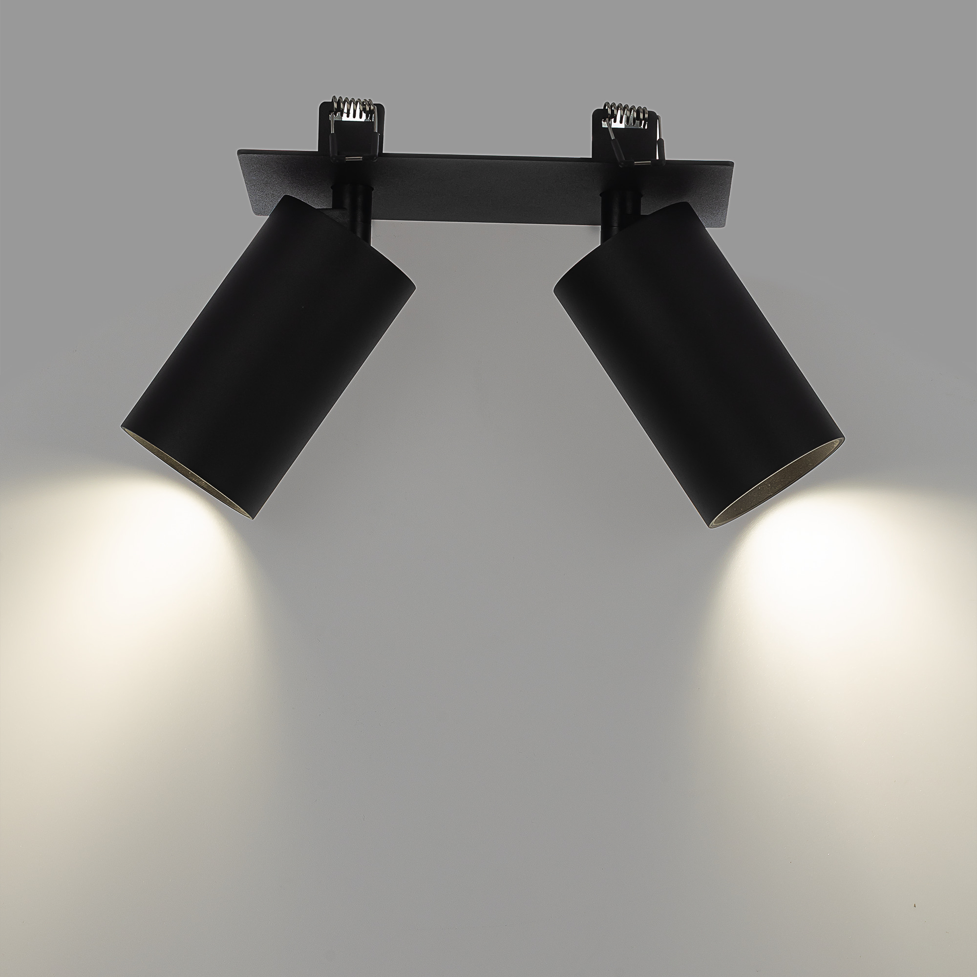 Citilux AXEL CL512D21 Спот поворотный встраиваемый двойной Чёрный арт. 89821