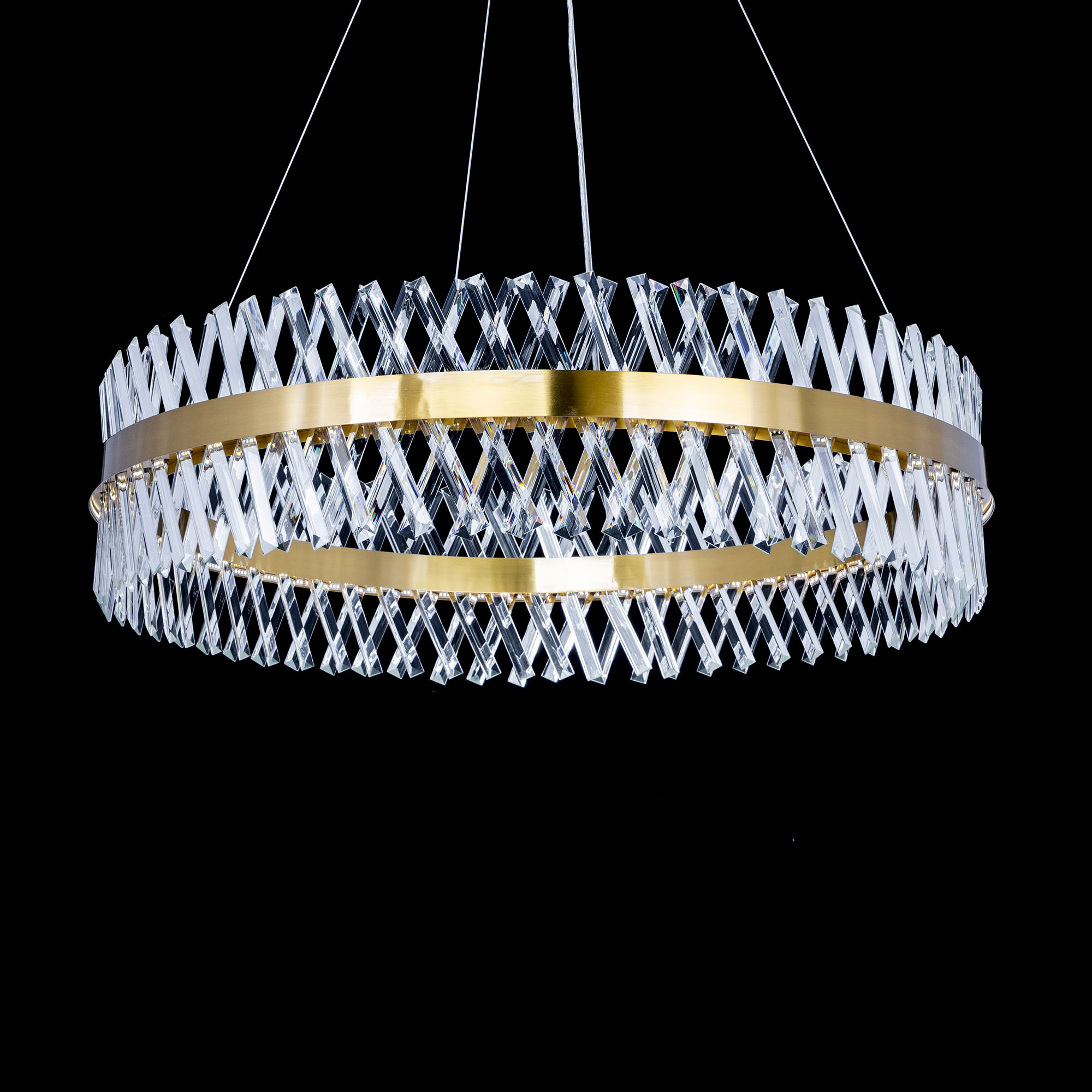 Citilux Ричард CL336103 LED Люстра хрустальная с пультом Бронза арт. 88882