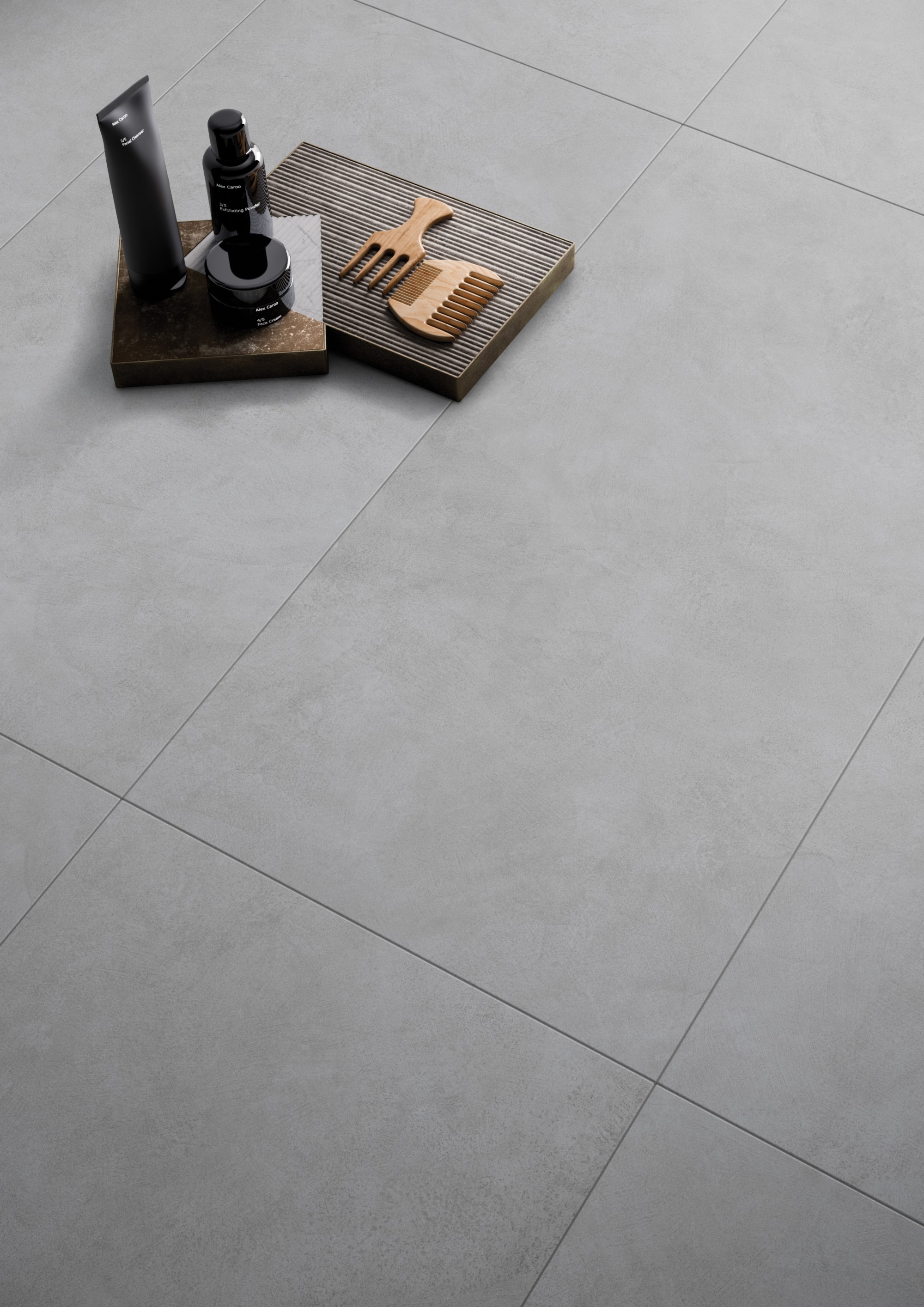 Керамогранит Vitra МикроЦемент Серый МатR10A 60x60 (1,80) арт. 76222