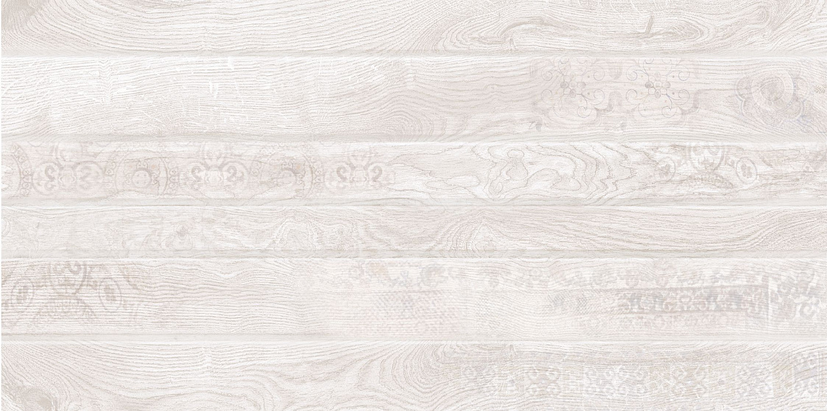 Керамическая плитка Шервуд декор белый / Плитка 31.5*63 Sherwood décor white