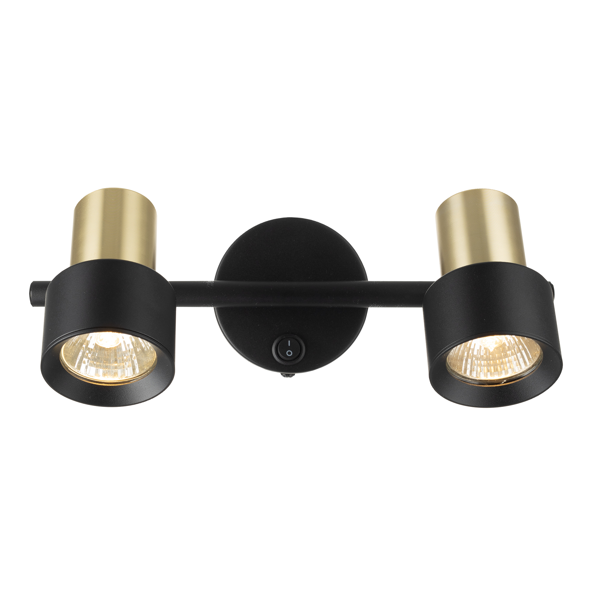 Citilux SAT CL505621 Спот поворотный с выключателем Чёрный+Золото арт. 89271