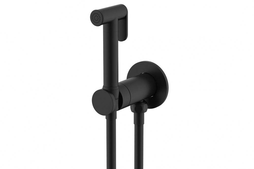 NEMO ROUND Гигиенический душ с прогрессивным картриджем, MATTE BLACK арт. 39630