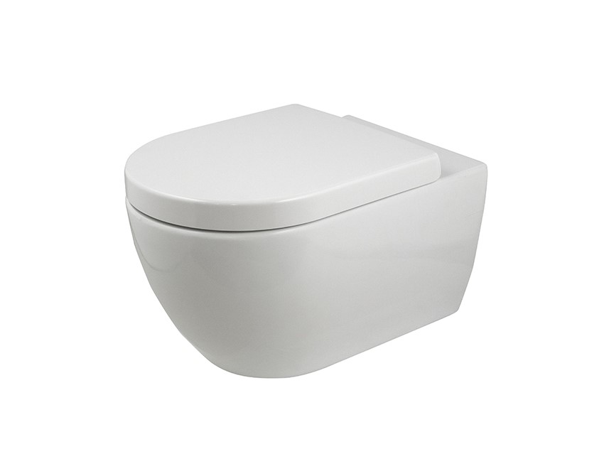 NOKEN ARQUITECT Унитаз подвесной rimless, с креплениями, 540х360 мм, белый арт. 37410