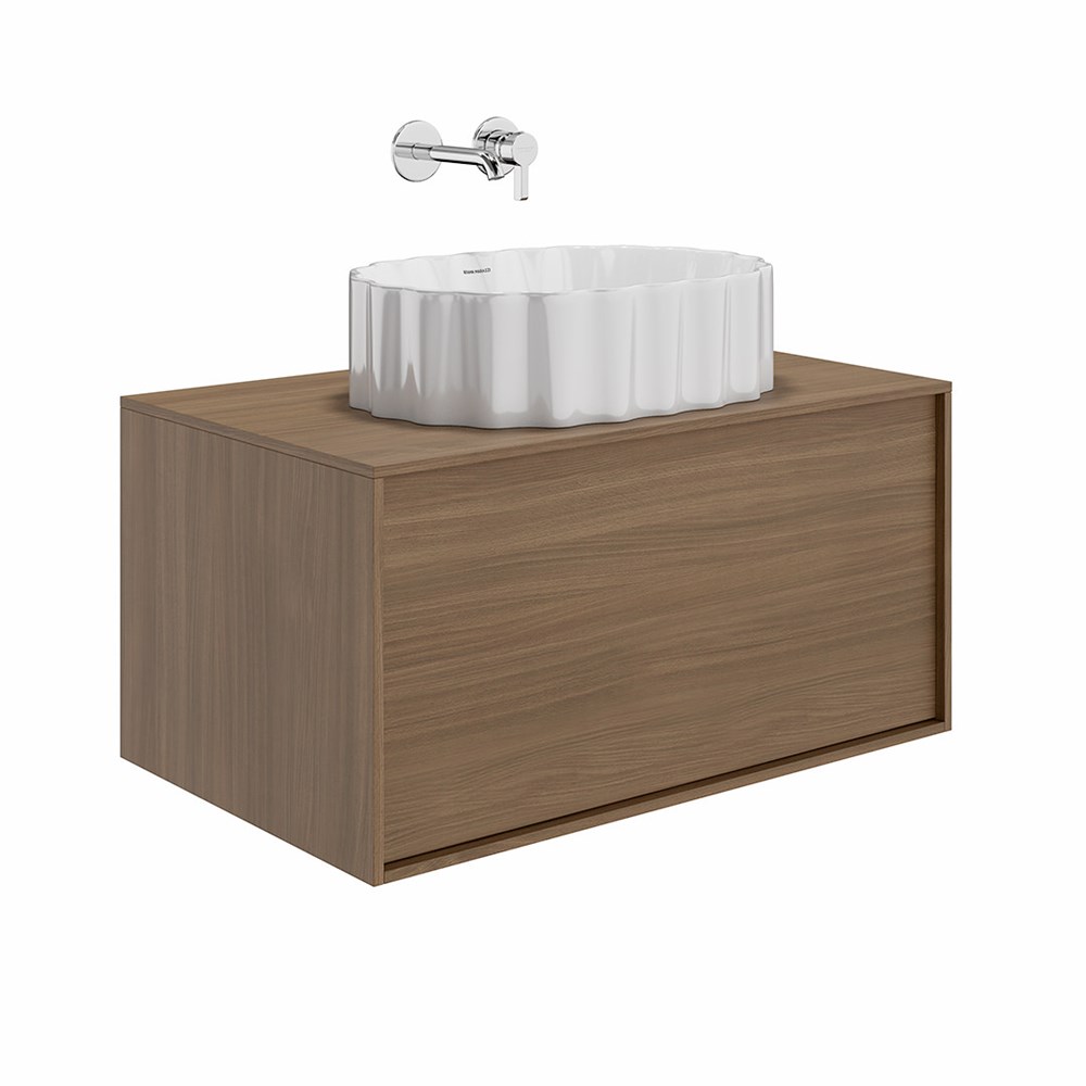 CC.wb.50/WHT Раковина ARTBASIN Conchiglia/АртБейзин Конкилья накладная 50, белая глянцевая арт. 117446