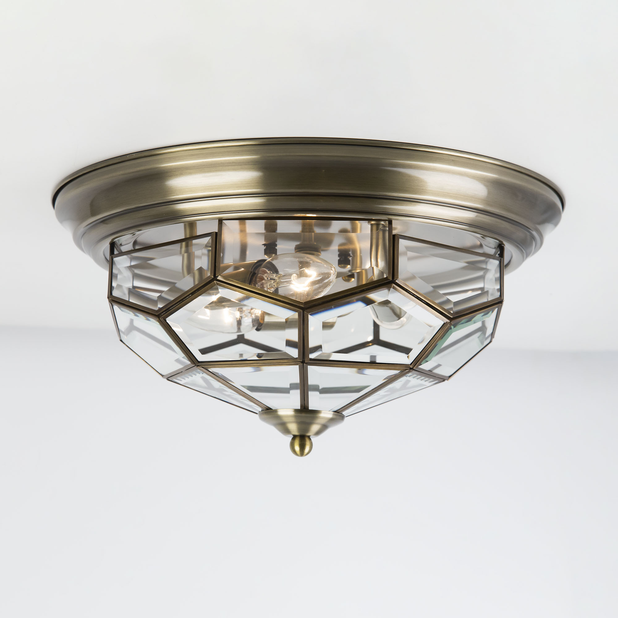 Citilux Витра-1 CL442530 Люстра потолочная витражная Бронза арт. 88277