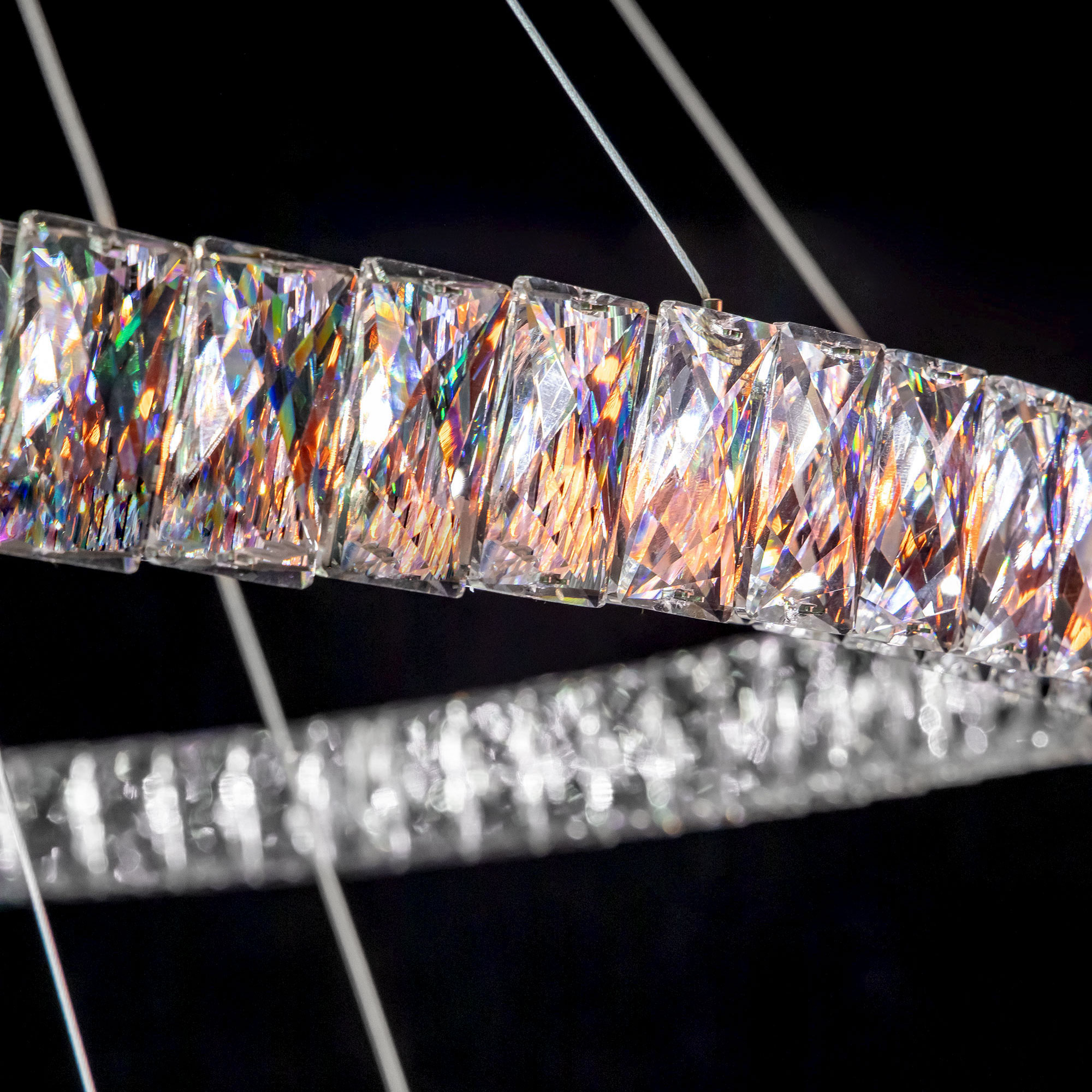 Eletto Olimpia EL330P140 LED Люстра хрустальная с пультом Хром арт. 88245