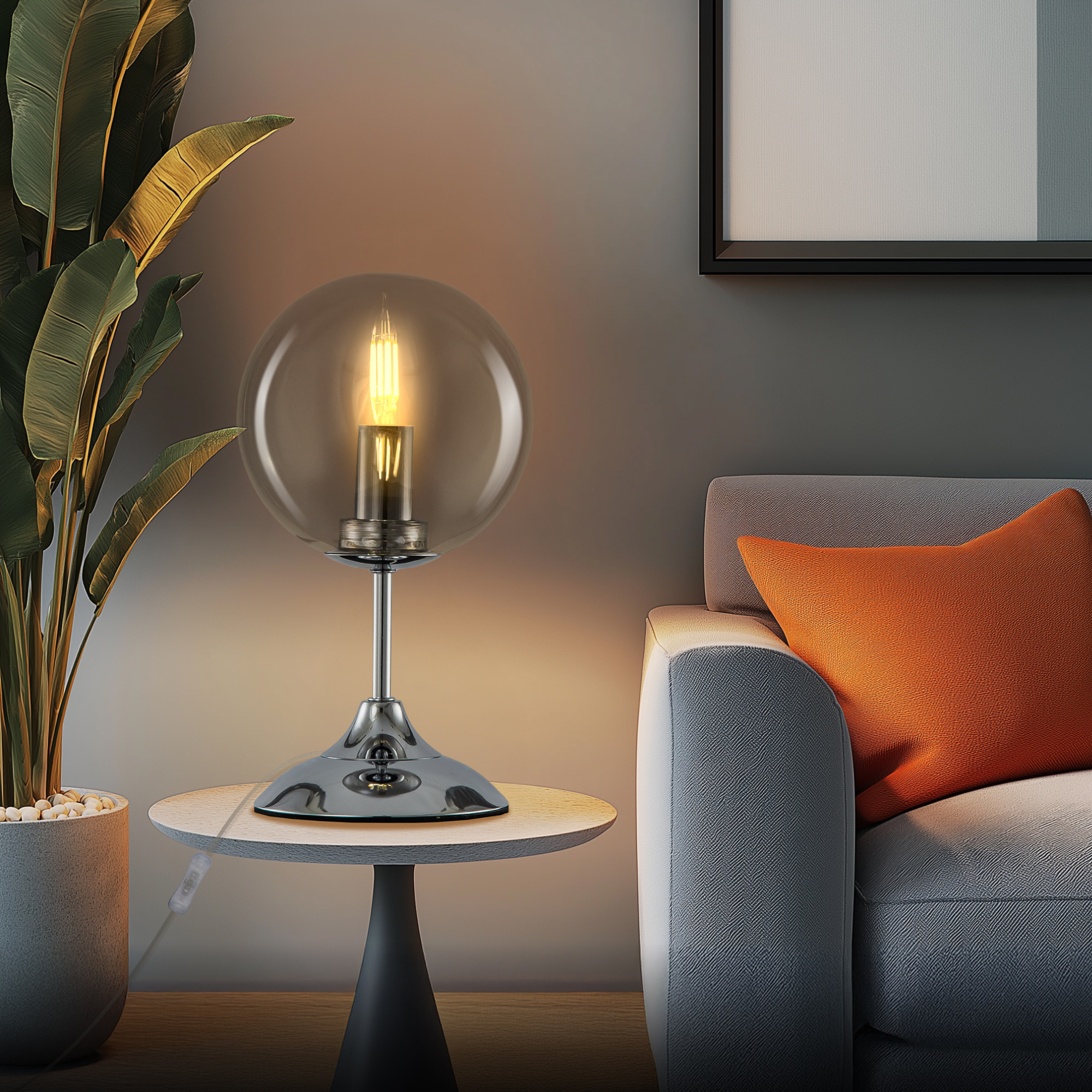 Citilux Томми CL102810 Настольная лампа Хром арт. 88592
