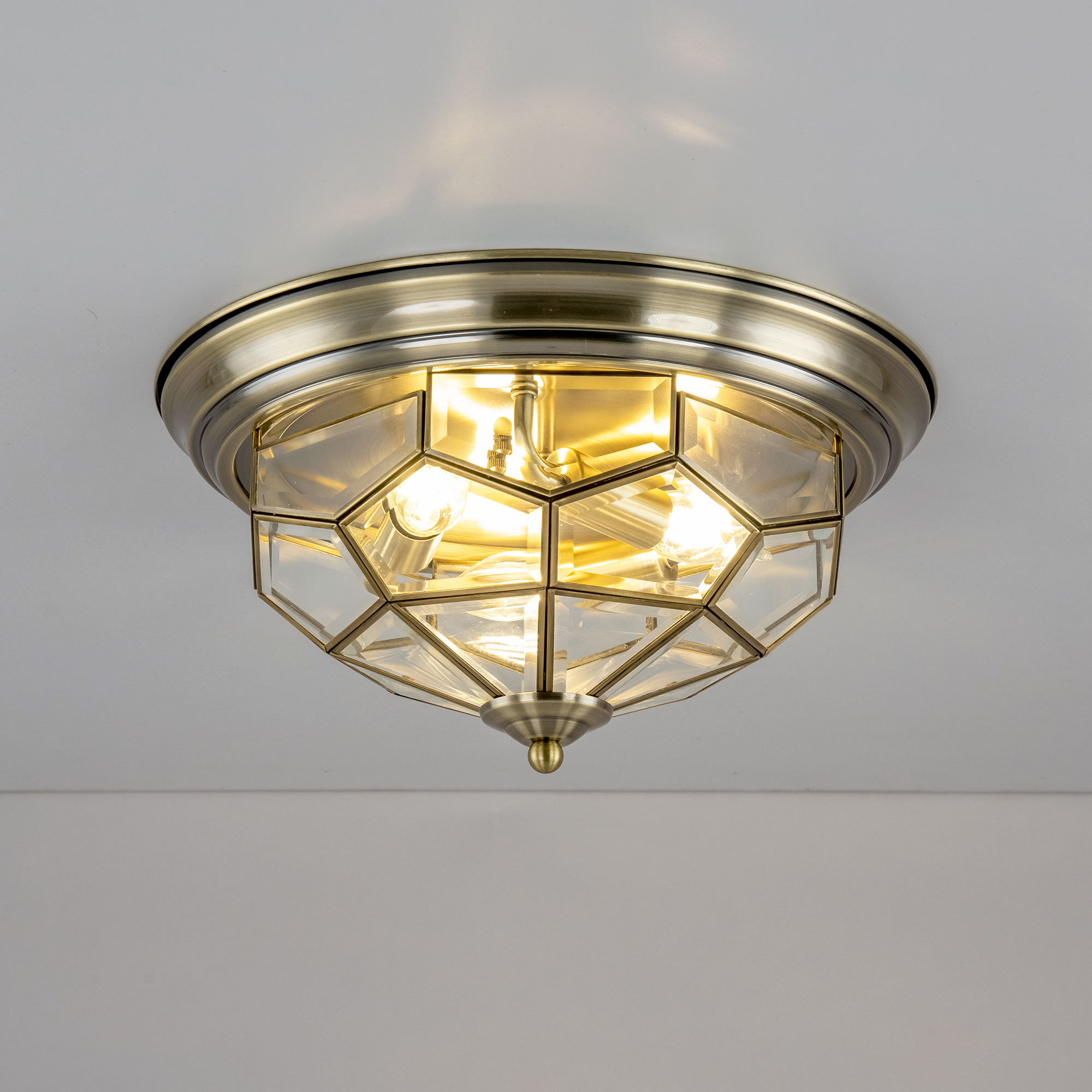 Citilux Витра-1 CL442530 Люстра потолочная витражная Бронза арт. 88277