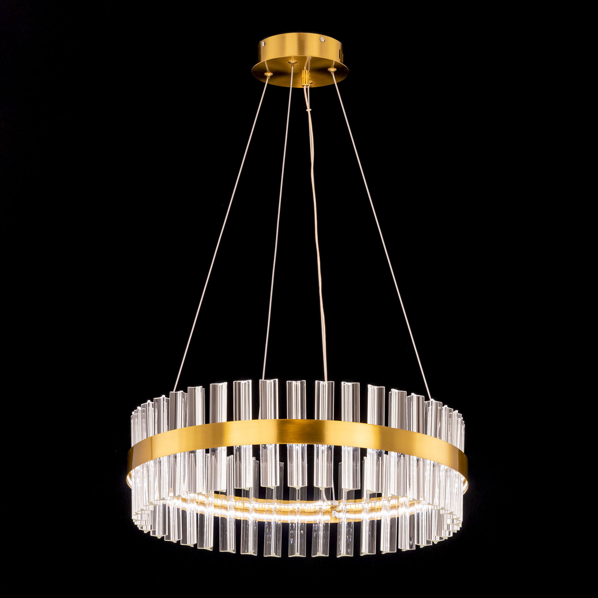 Citilux Рианна CL337053 LED Люстра хрустальная с пультом Бронза арт. 88881