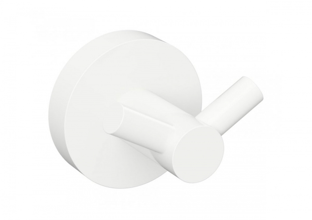BEMETA WHITE Двойной крючок 55x55x50 мм, белый